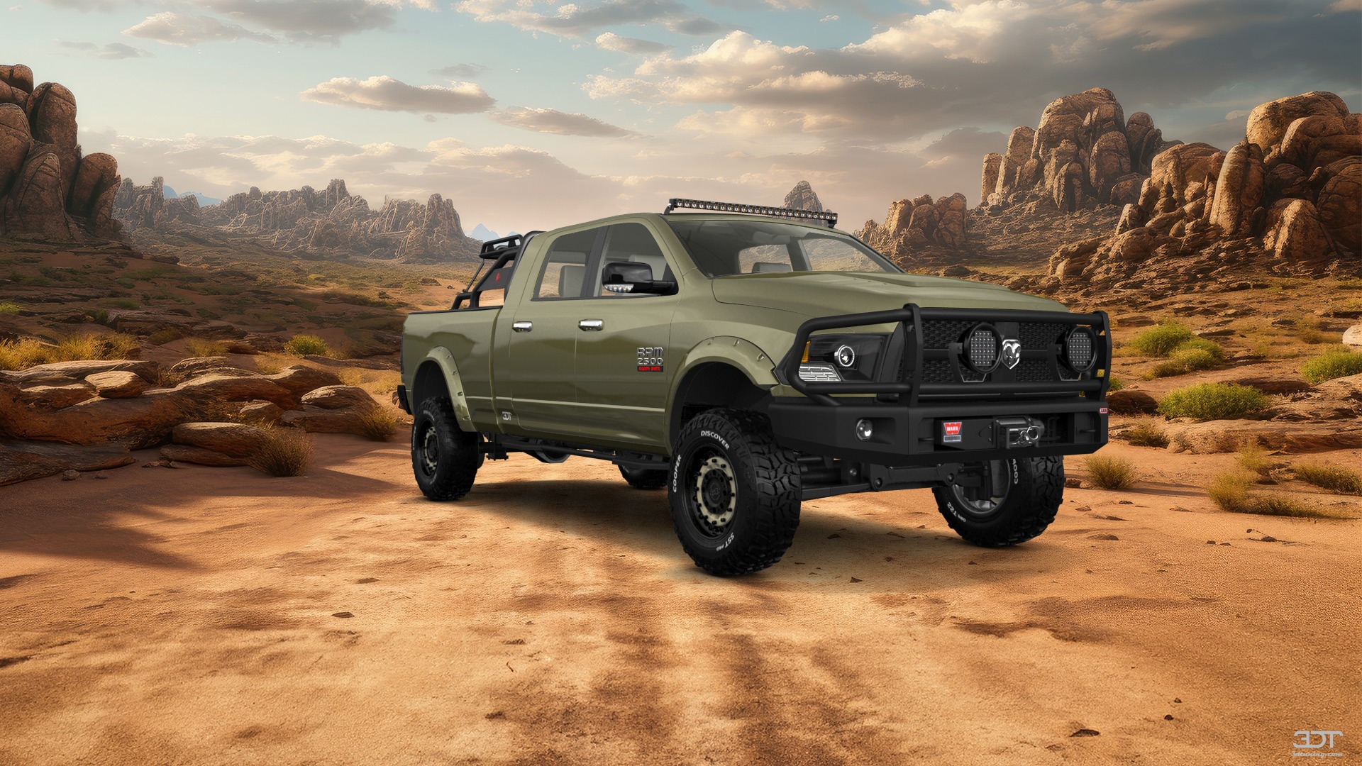 Dodge Ram 2500 Mega Cab 6.4 ft box 4 Door pickup truck 2010