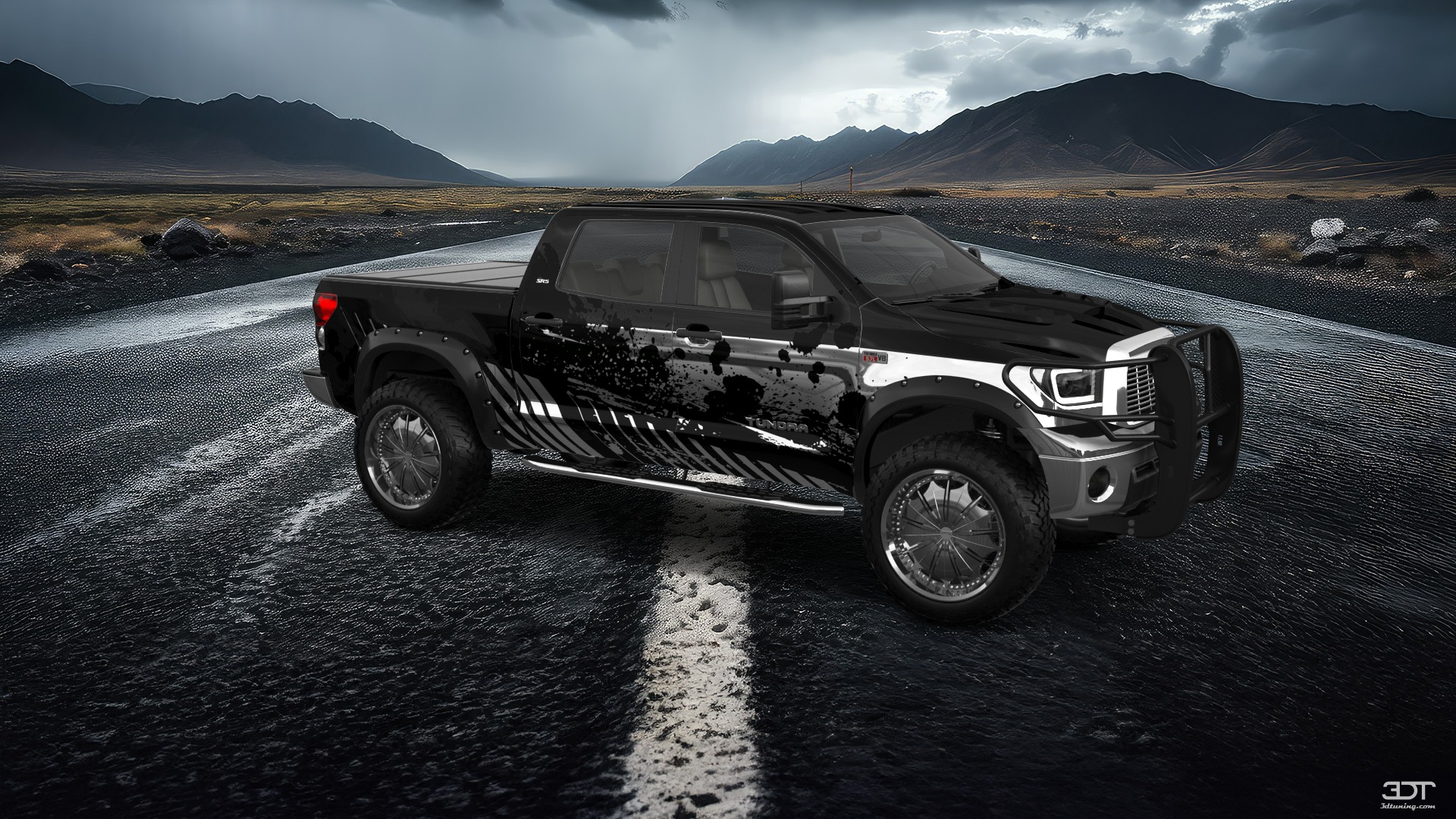 Toyota Tundra 5.5 ft box 4 Door pickup truck 2007 tuning