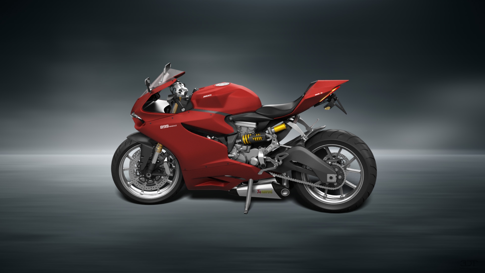 Ducati 899 Panigale Sport Bike 2015 tuning