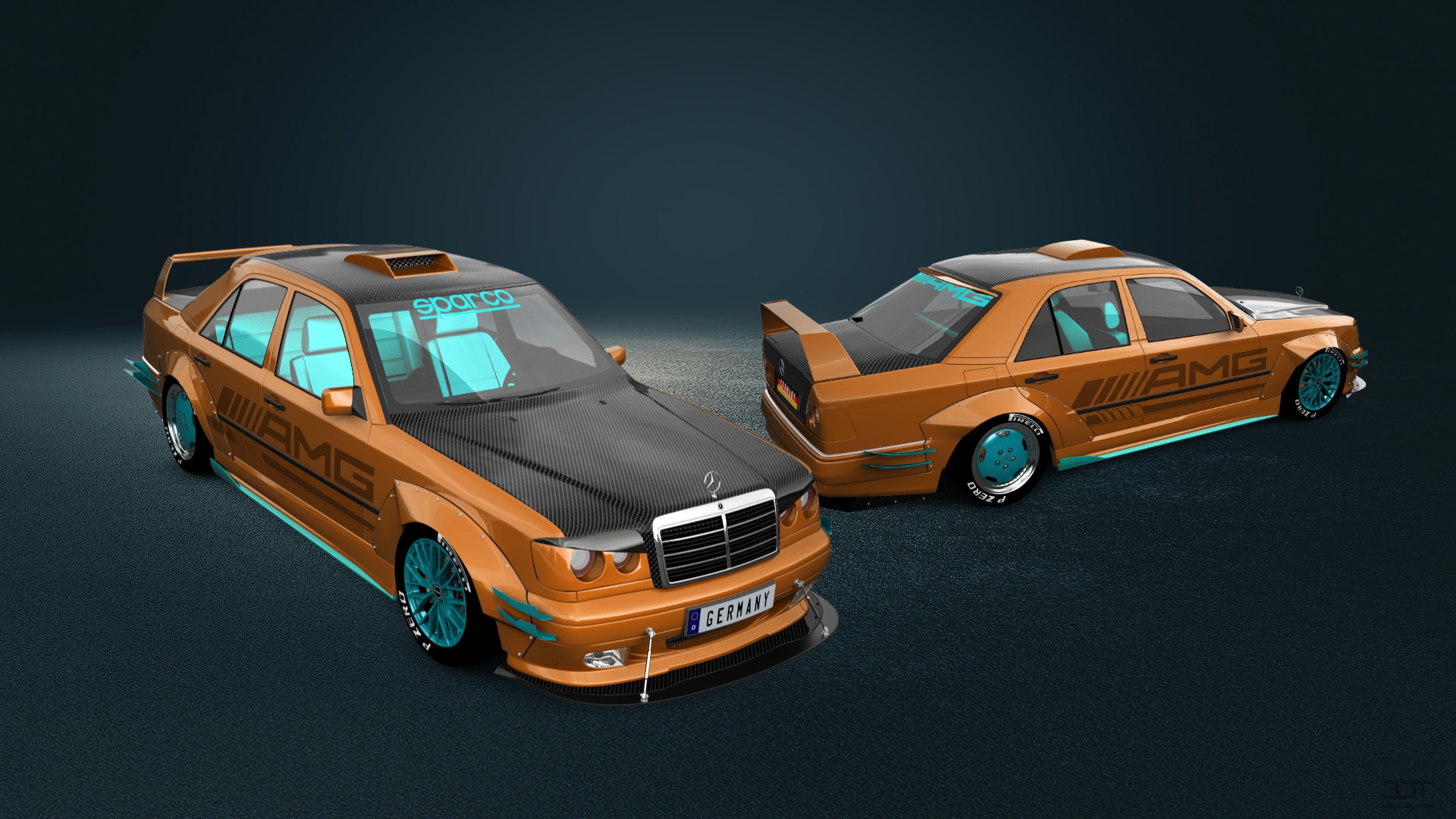 Mercedes E-Class Sedan 1984 tuning