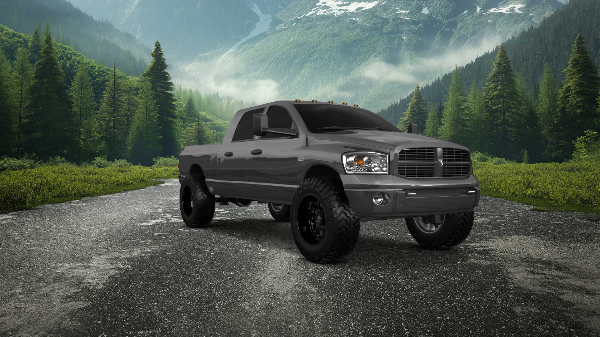 Dodge Ram 2500 4 Door pickup truck 2007