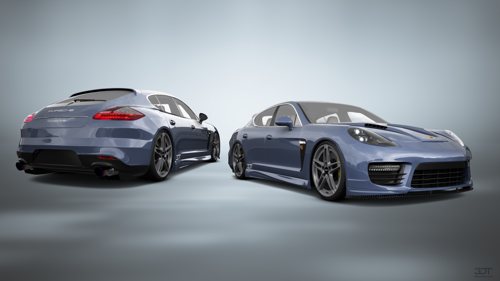 Porsche Panamera 4 door fastback saloon 2011 tuning