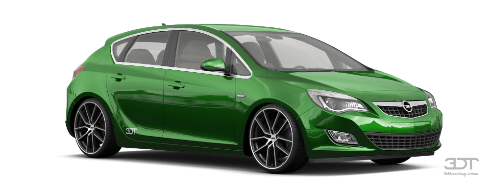 Tuning Opel Astra J 5 Door Hatchback 2009