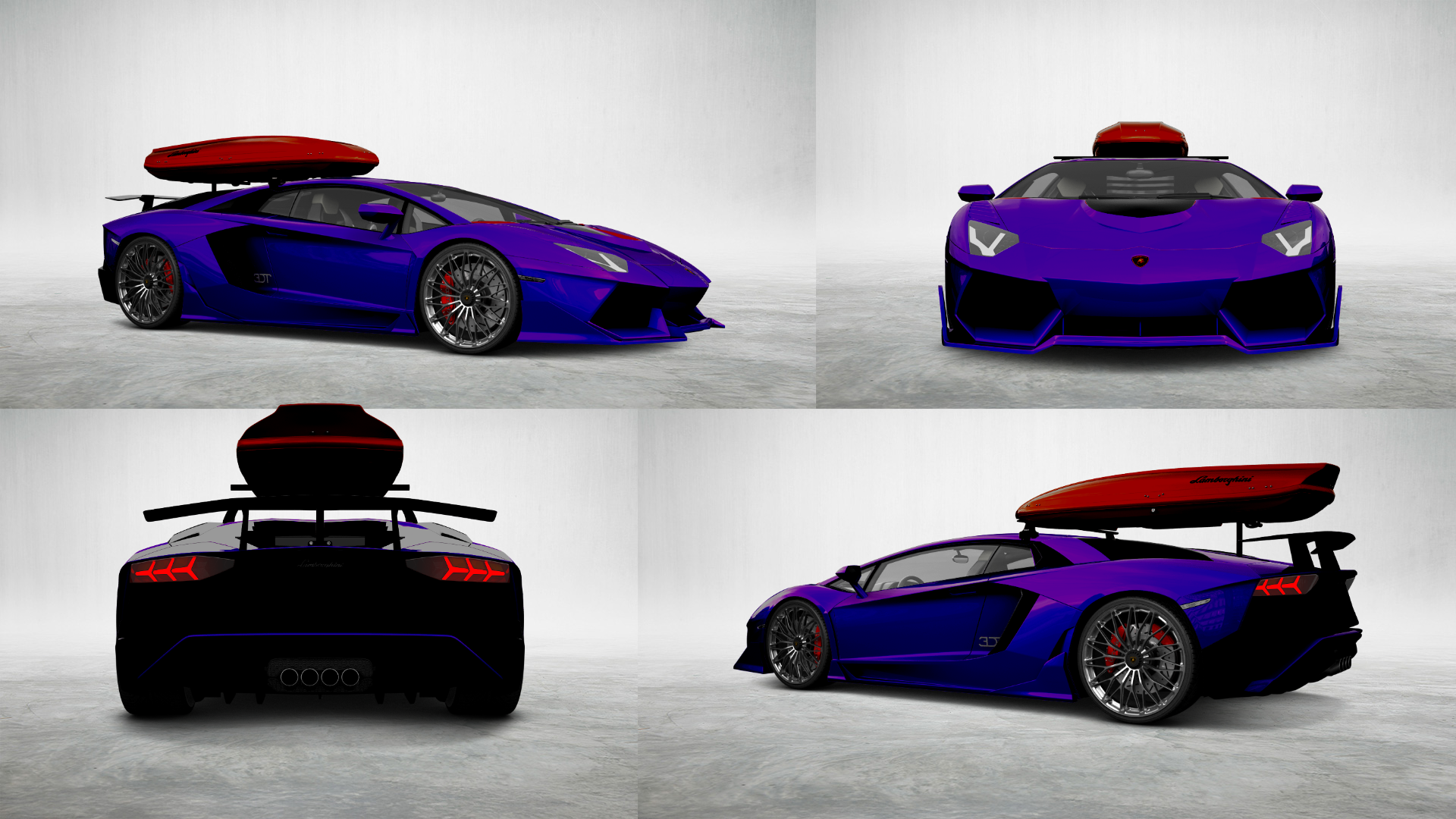 Lamborghini Aventador 2 Door Coupe 2012 tuning