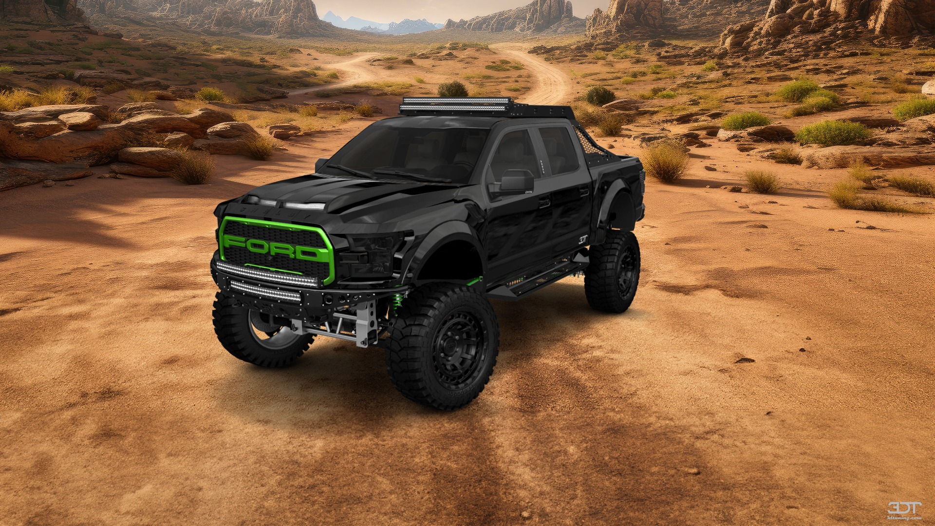 Ford F-150 Raptor 4 Door pickup truck 2017