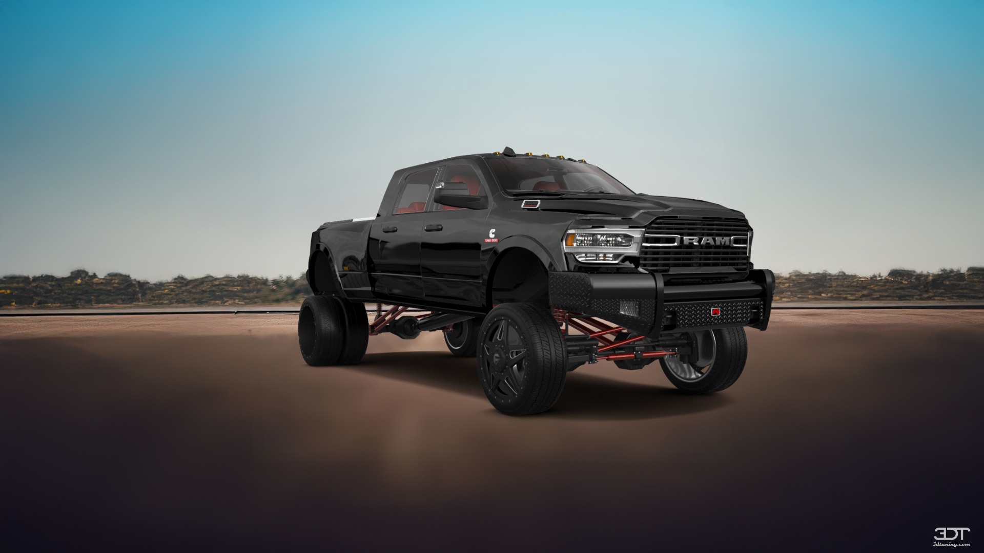 Dodge Ram 3500 4 Door pickup truck 2020 tuning