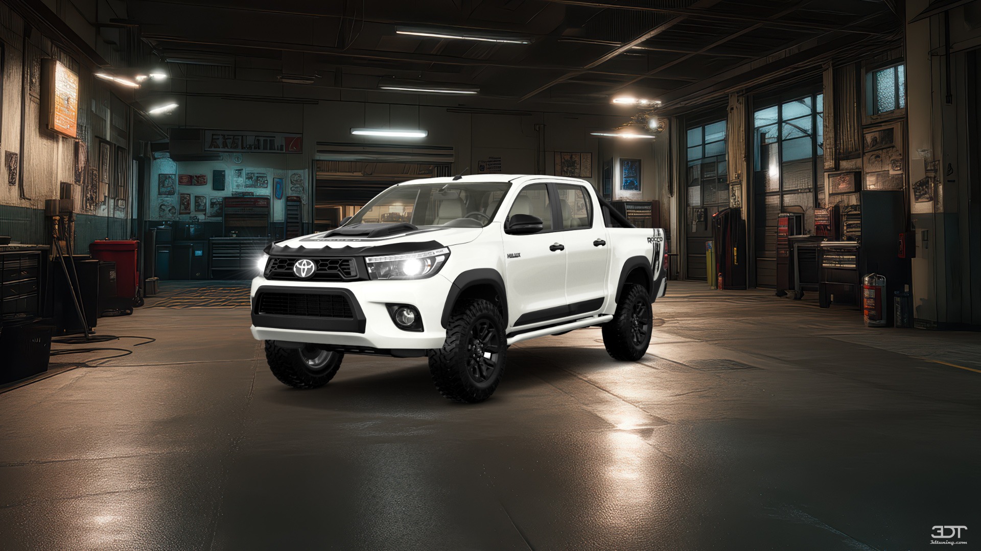 Toyota Hilux Double Cab 4 Door pickup truck 2015 tuning