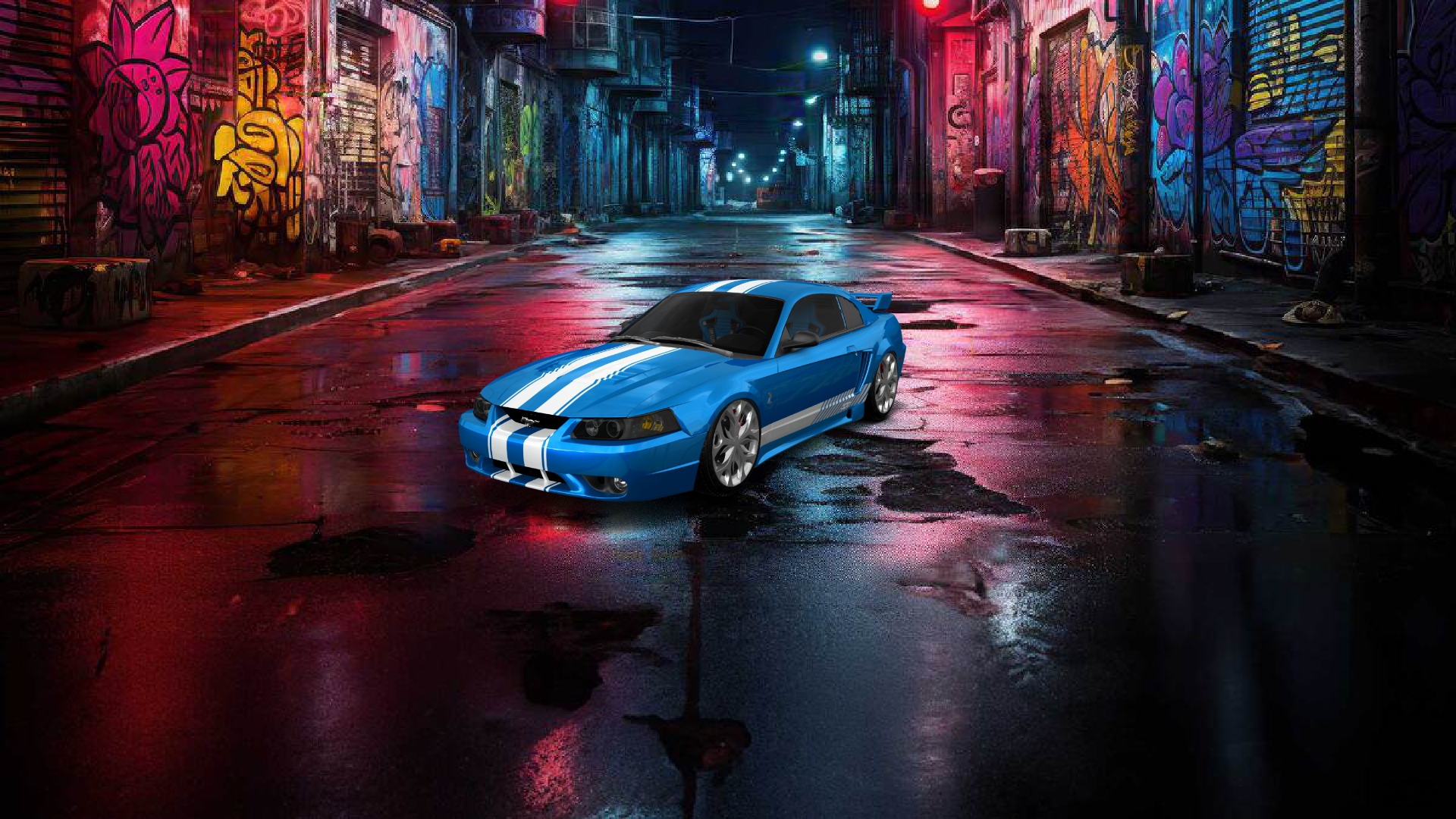 Ford Mustang 2 Door Coupe 2000 tuning