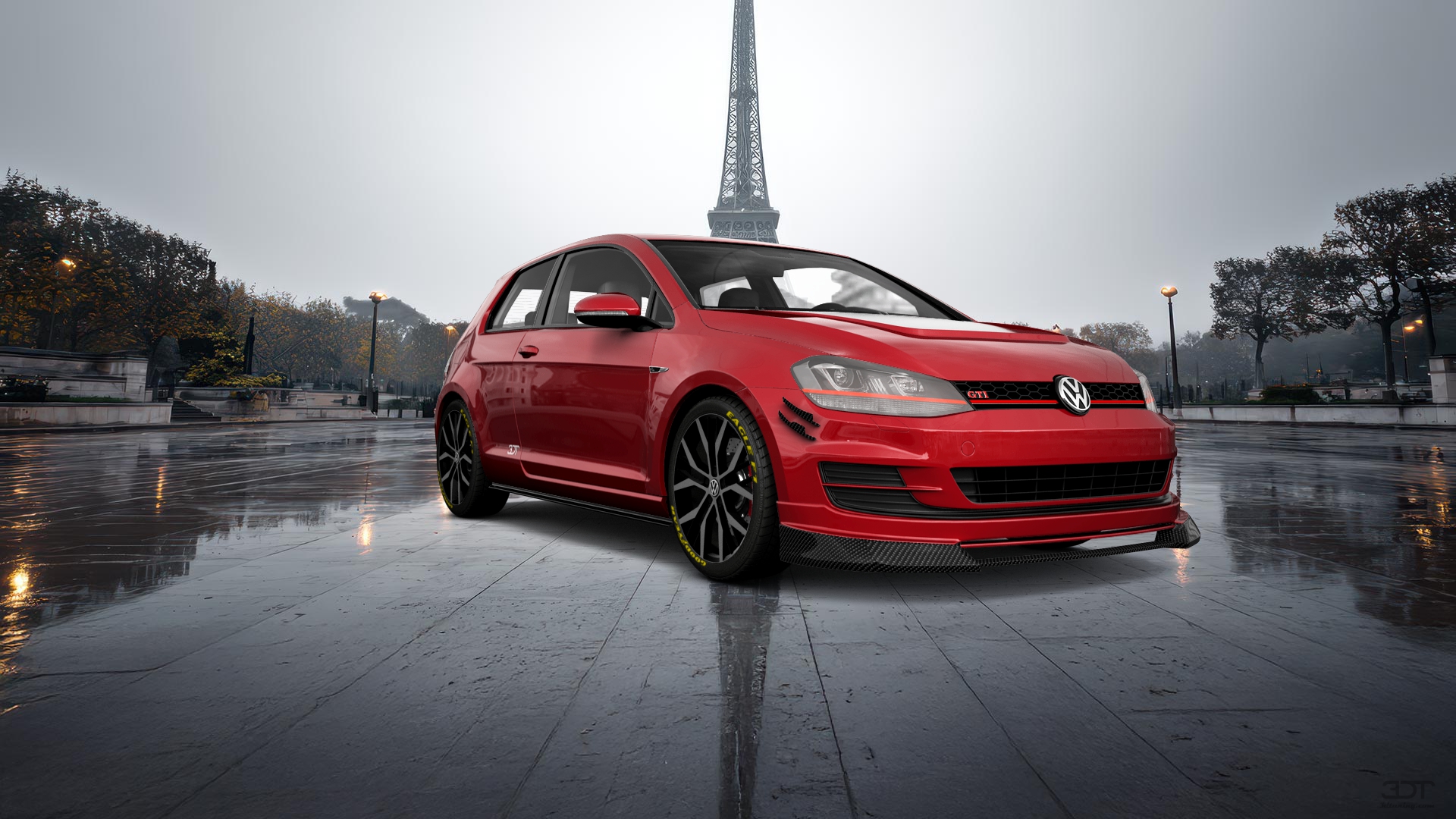 Volkswagen Golf 7 3 Door Hatchback 2013 tuning