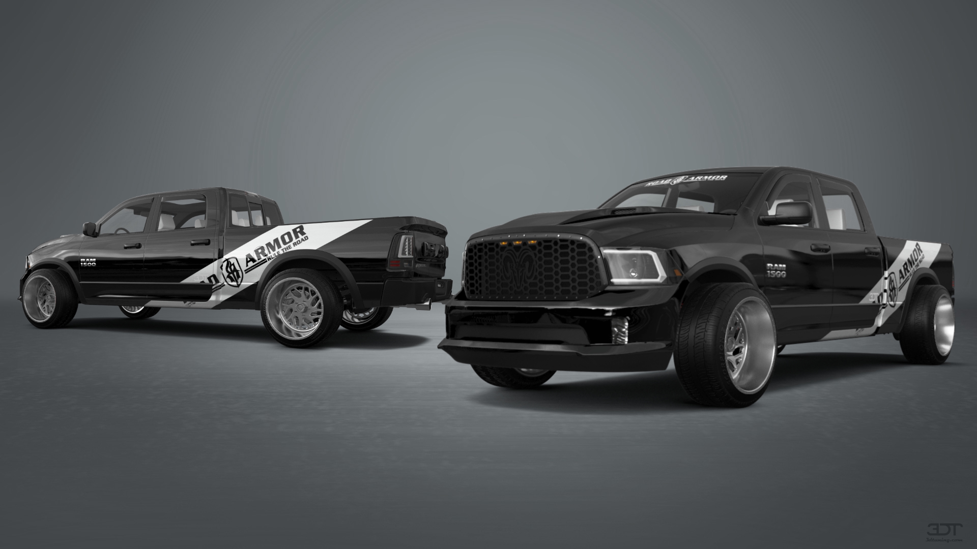 Dodge Ram 1500 6.4 ft box 4 Door pickup truck 2013 tuning