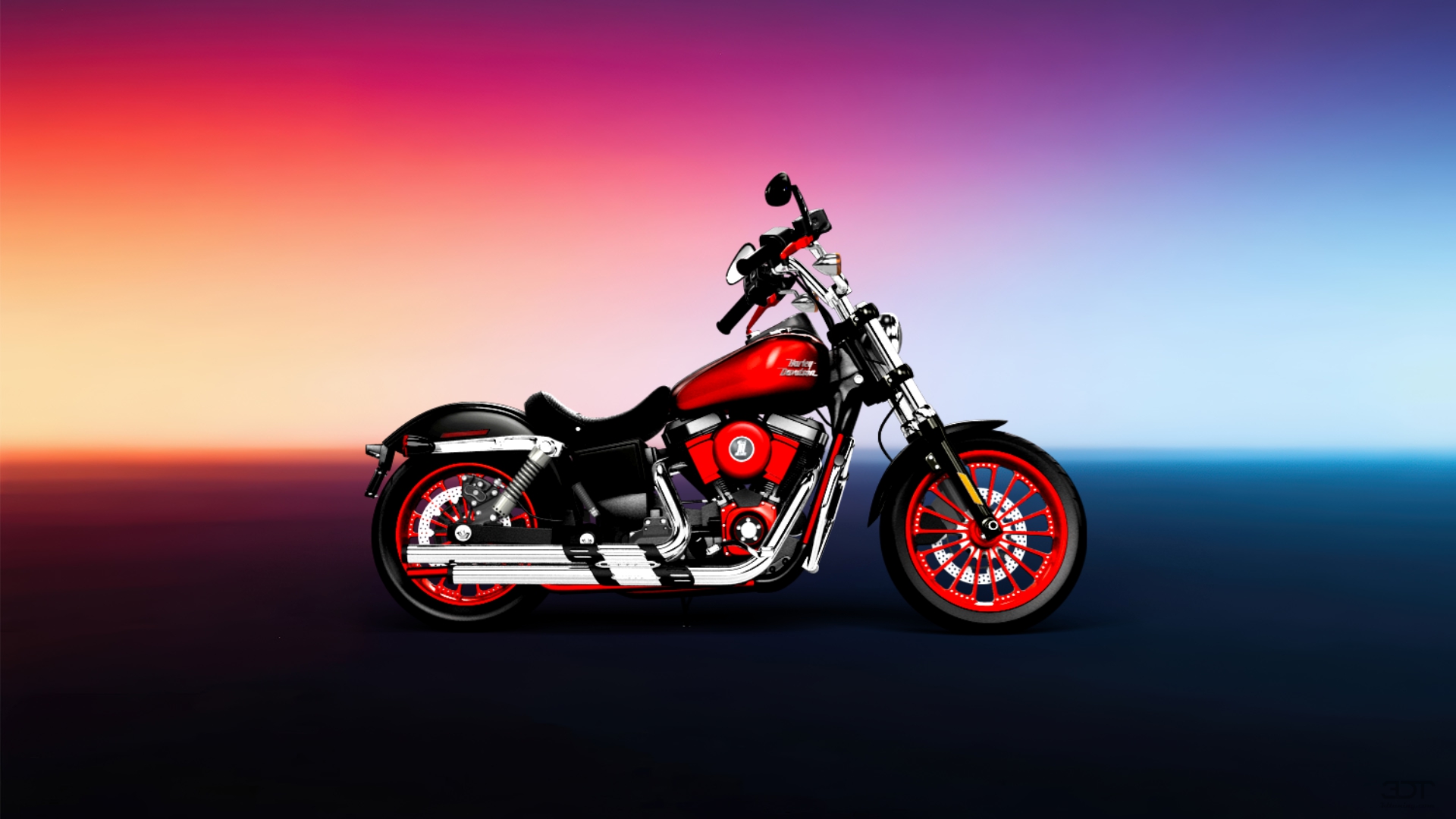 Harley-Davidson Dyna Street Bob Cruiser 2015