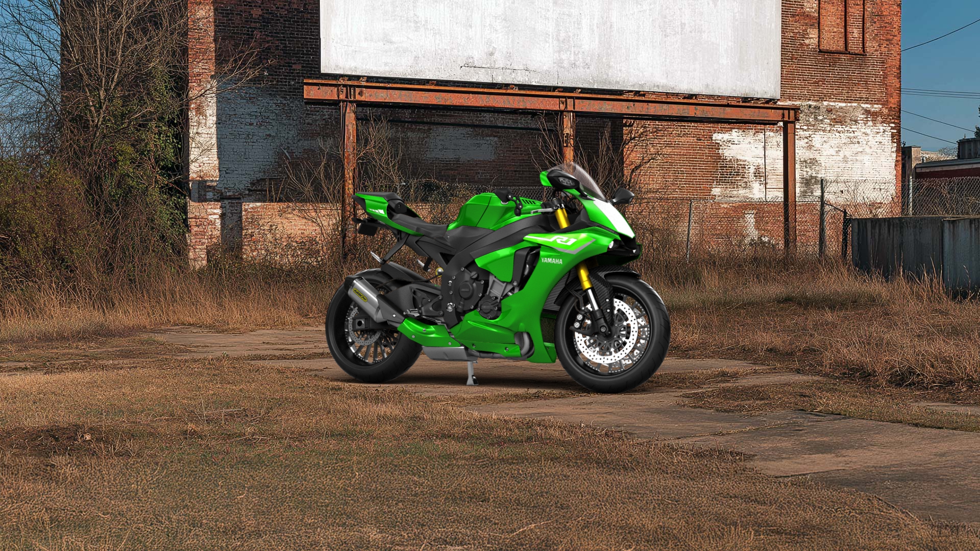 Yamaha YZF R1 Sport Bike 2015 tuning