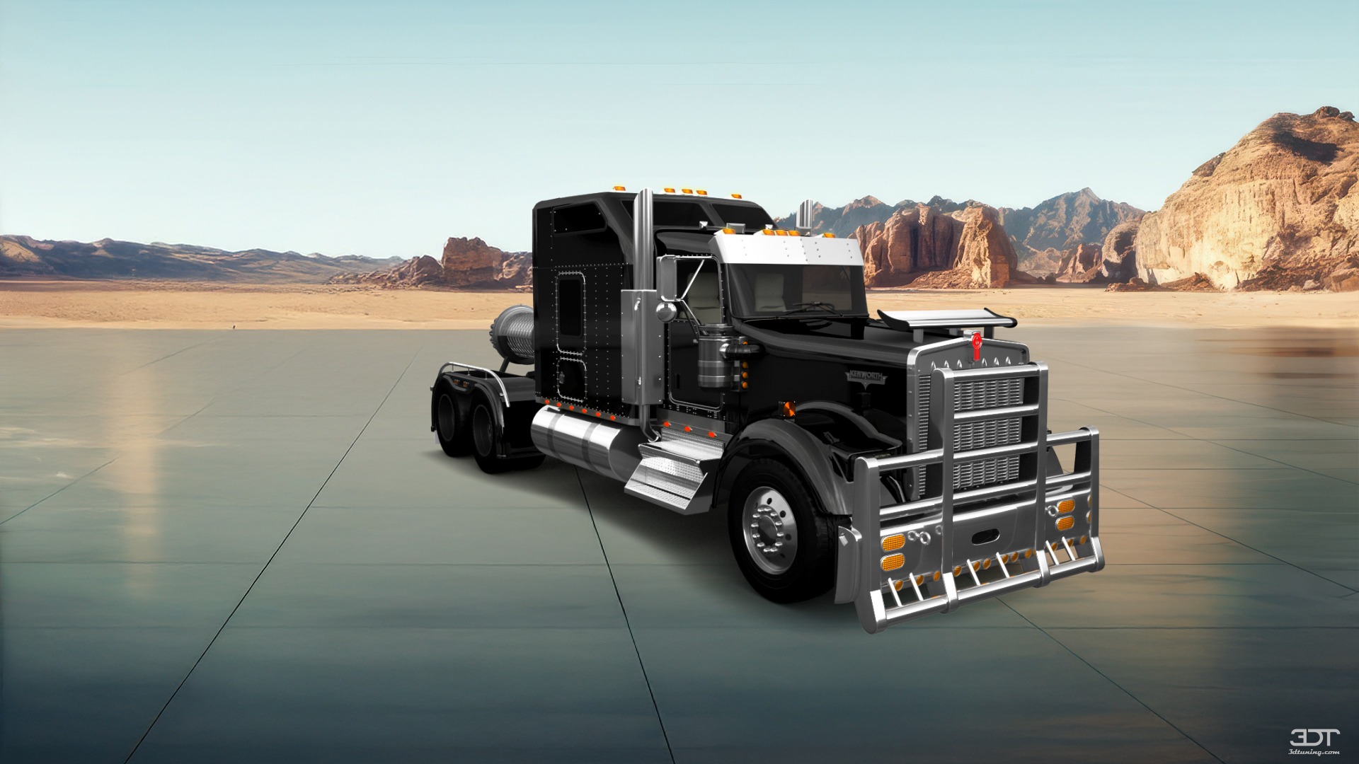 Kenworth W900 Sleeper Cab Truck 2015 tuning