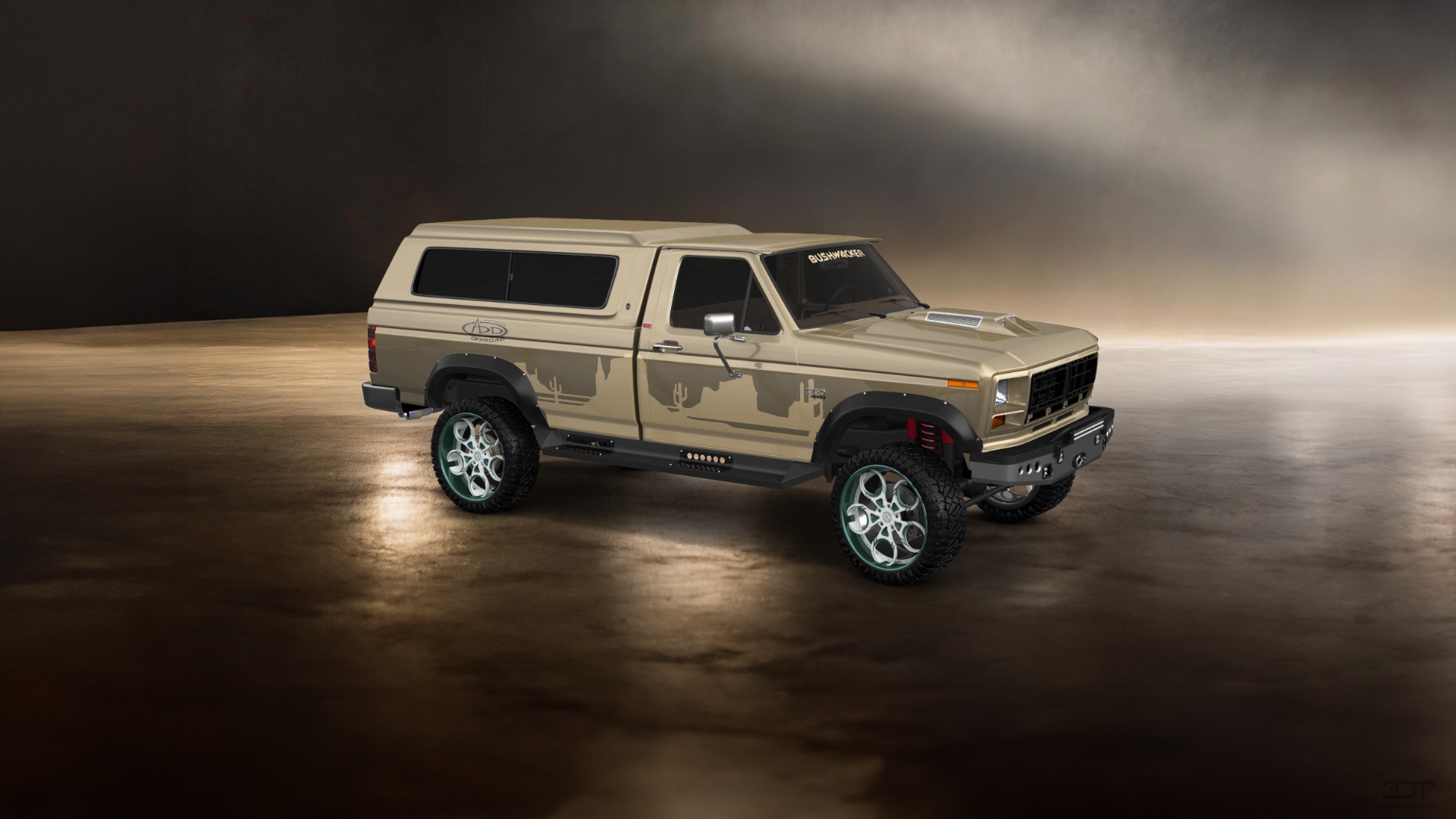 Ford F-150 2 Door pickup truck 1986 tuning