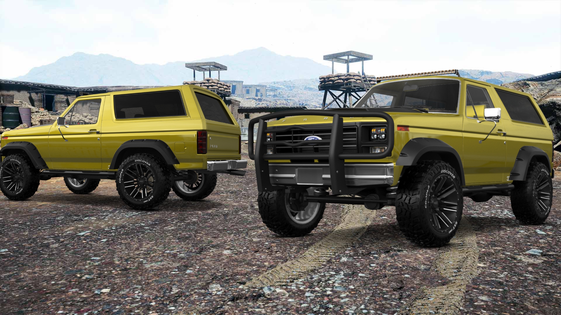 Ford Bronco 3 Door SUV 1980 tuning