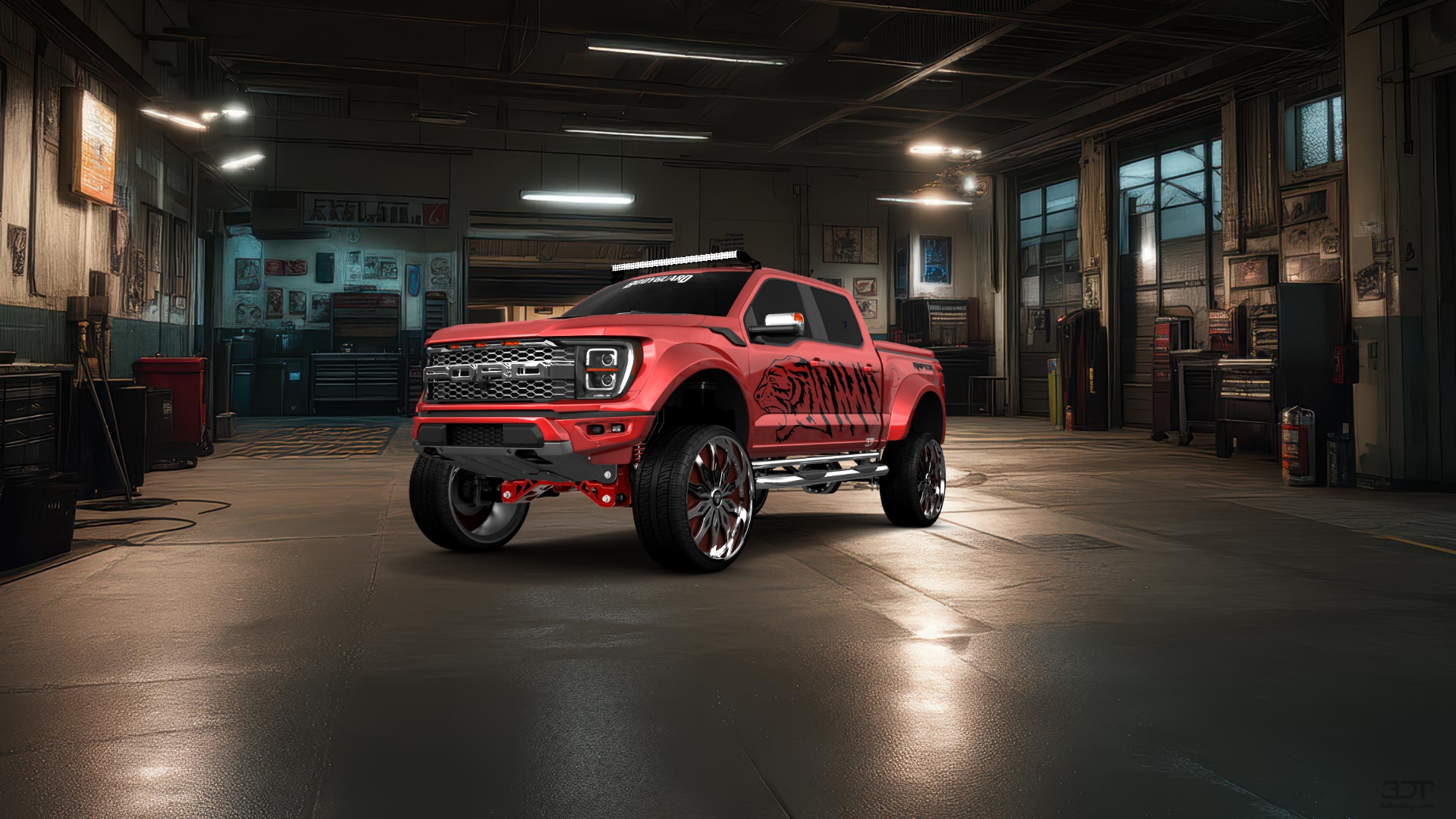 Ford F-150 Raptor 4 Door pickup truck 2021 tuning