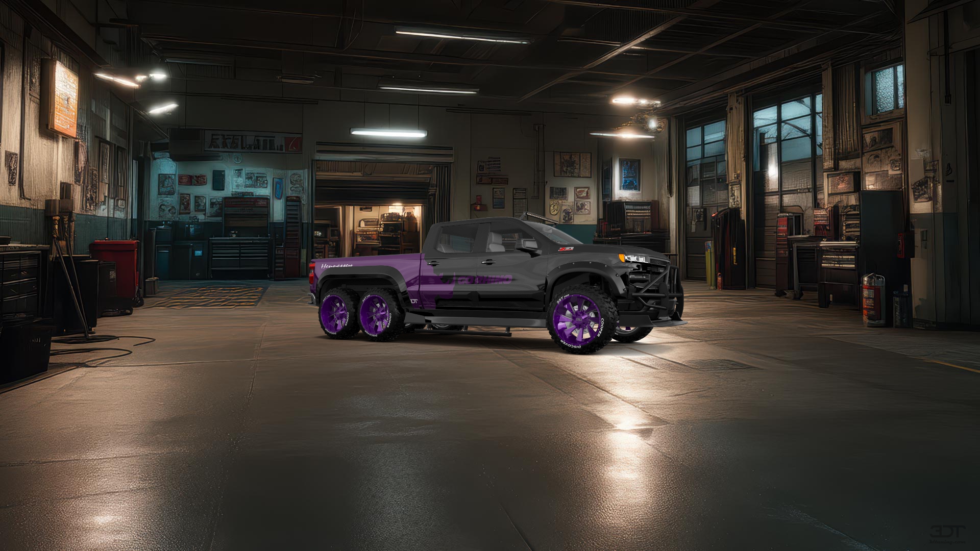 Chevrolet Silverado Hennessey Goliath 6X6 Truck 2020 tuning