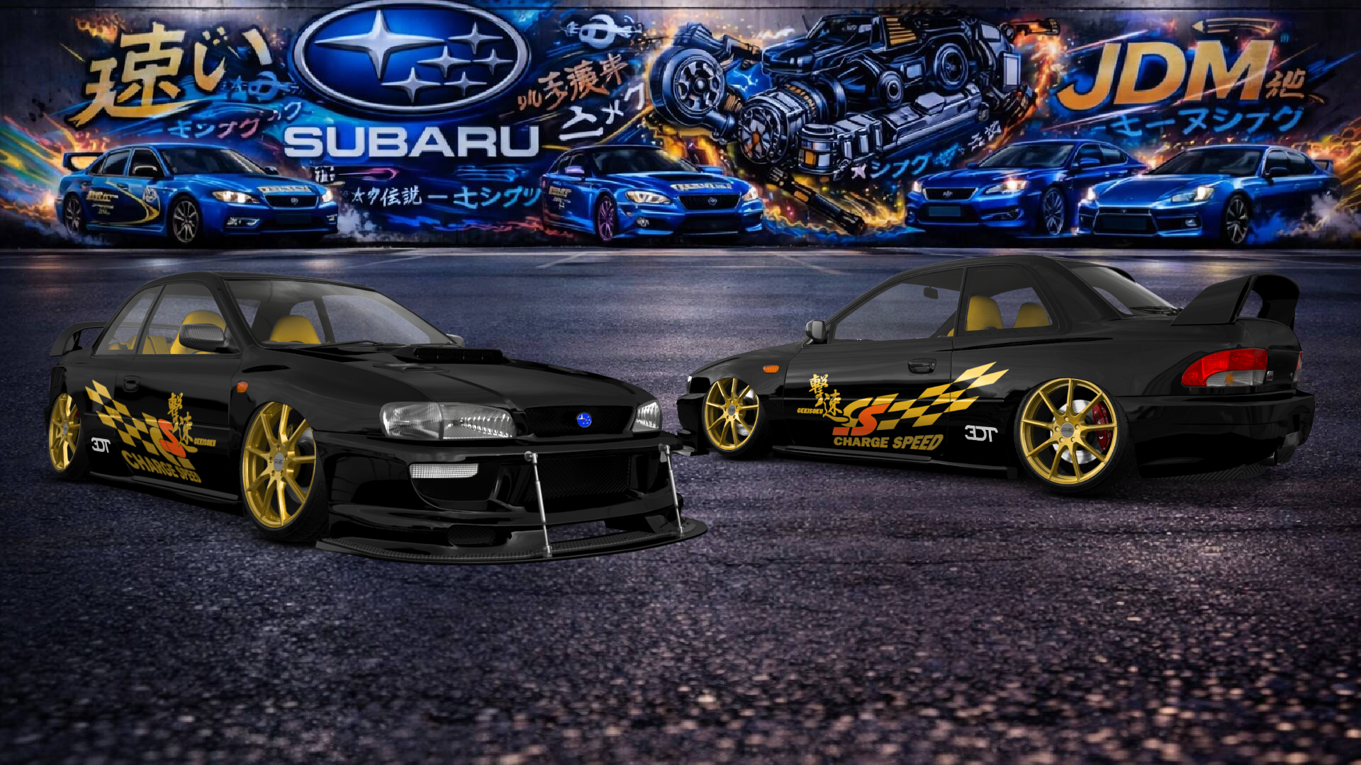 Tuning Subaru Impreza WRX STI 22B 2 Door Coupe 2000