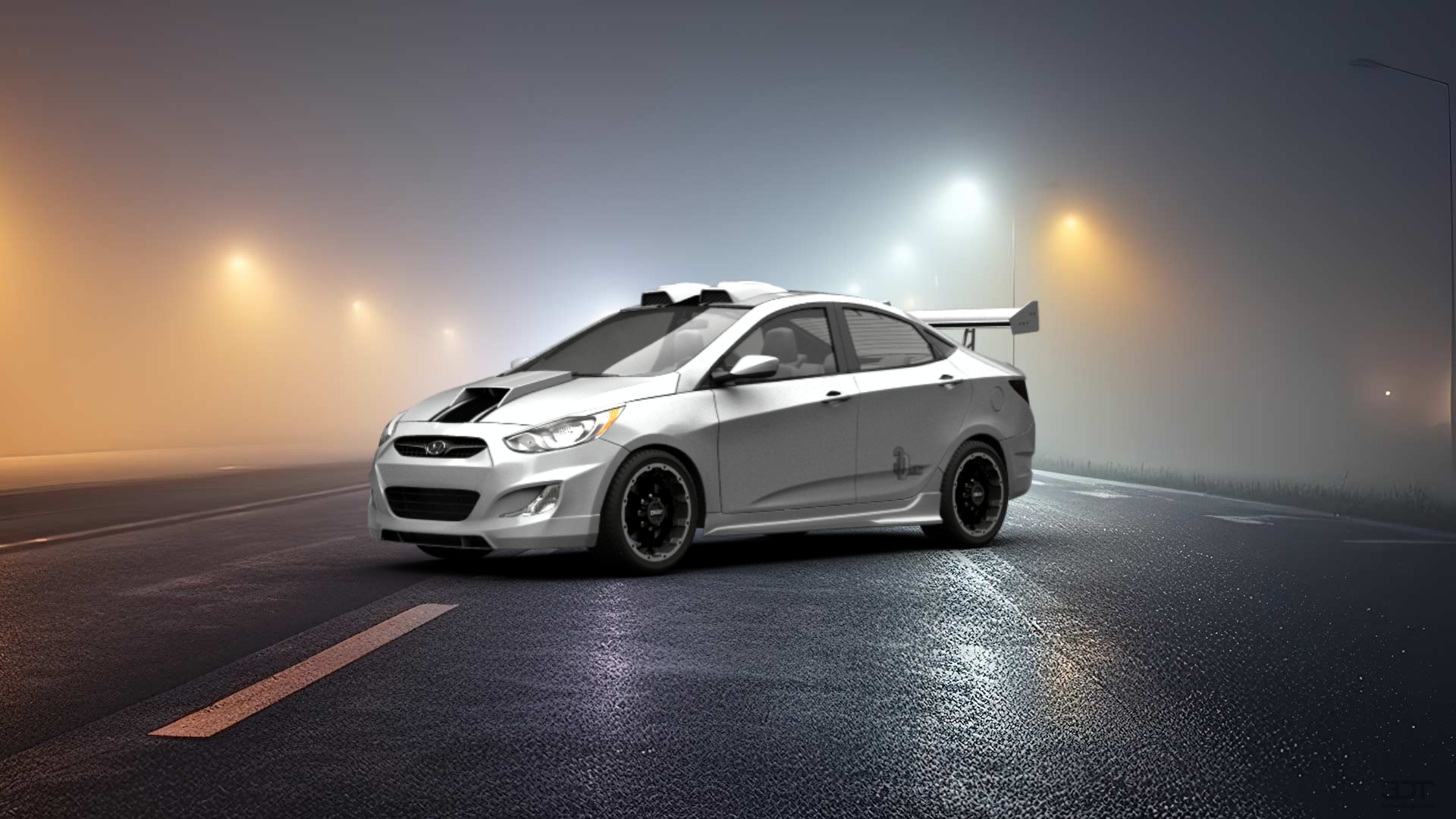 Hyundai Solaris Sedan 2011 tuning