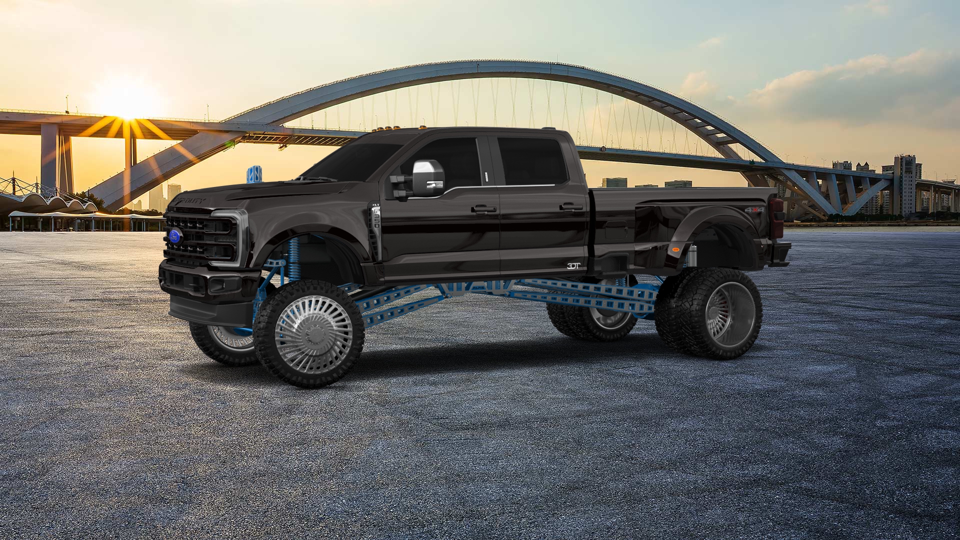 Ford F-350 DRW Crew Cab 4 Door pickup truck 2023 tuning