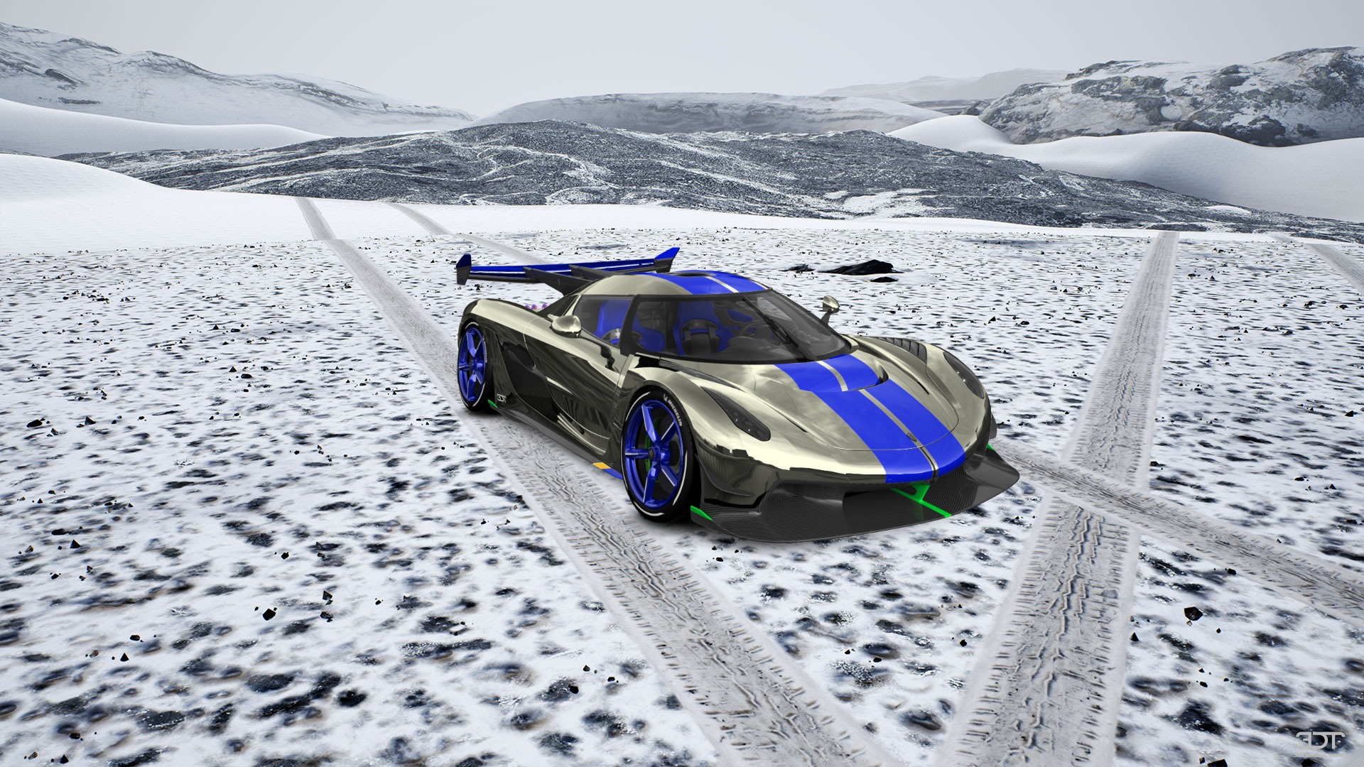 Koenigsegg Jesko 2 door targa top 2020