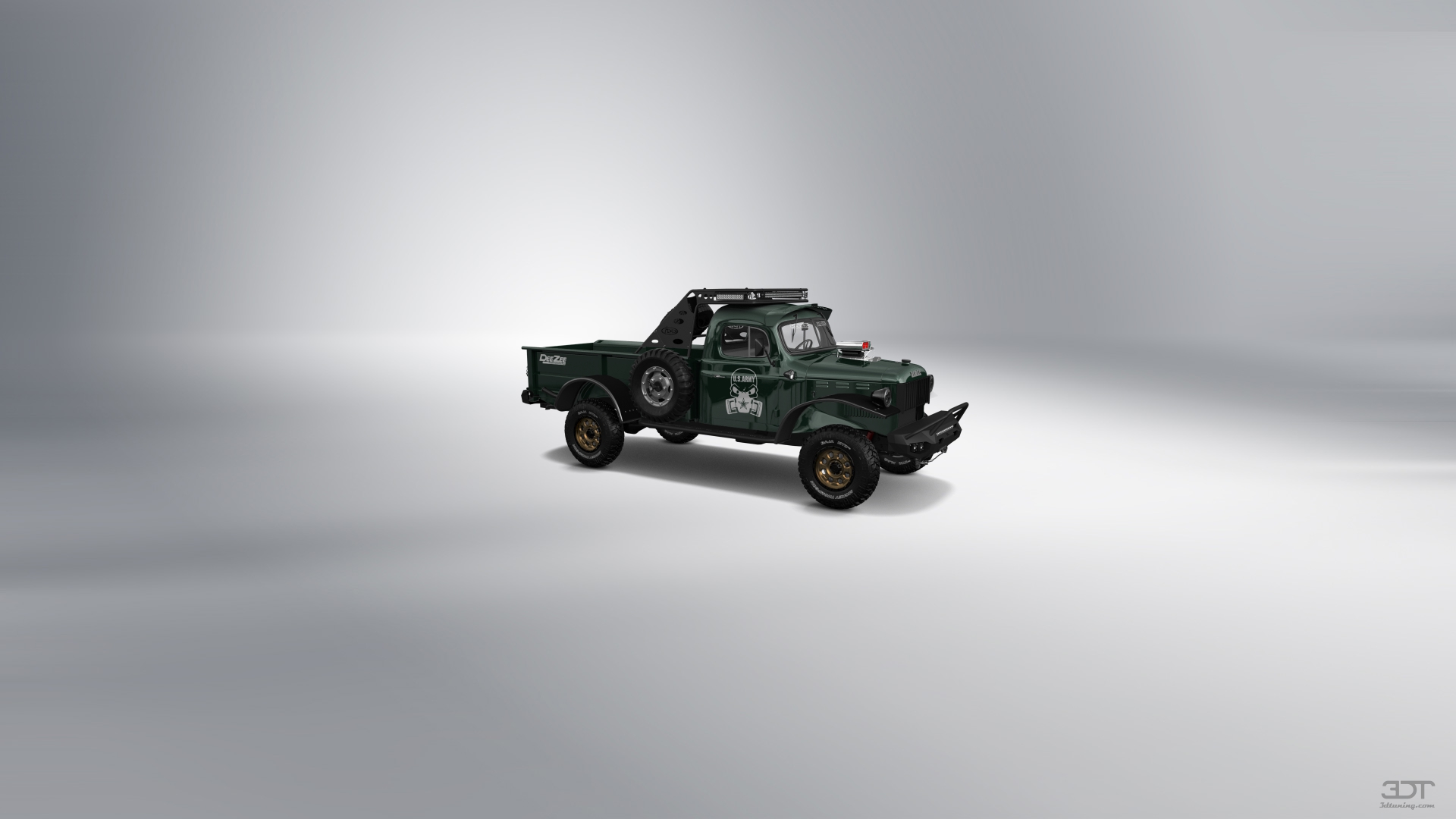 Dodge Power Wagon 2 Door pickup truck 1947 tuning