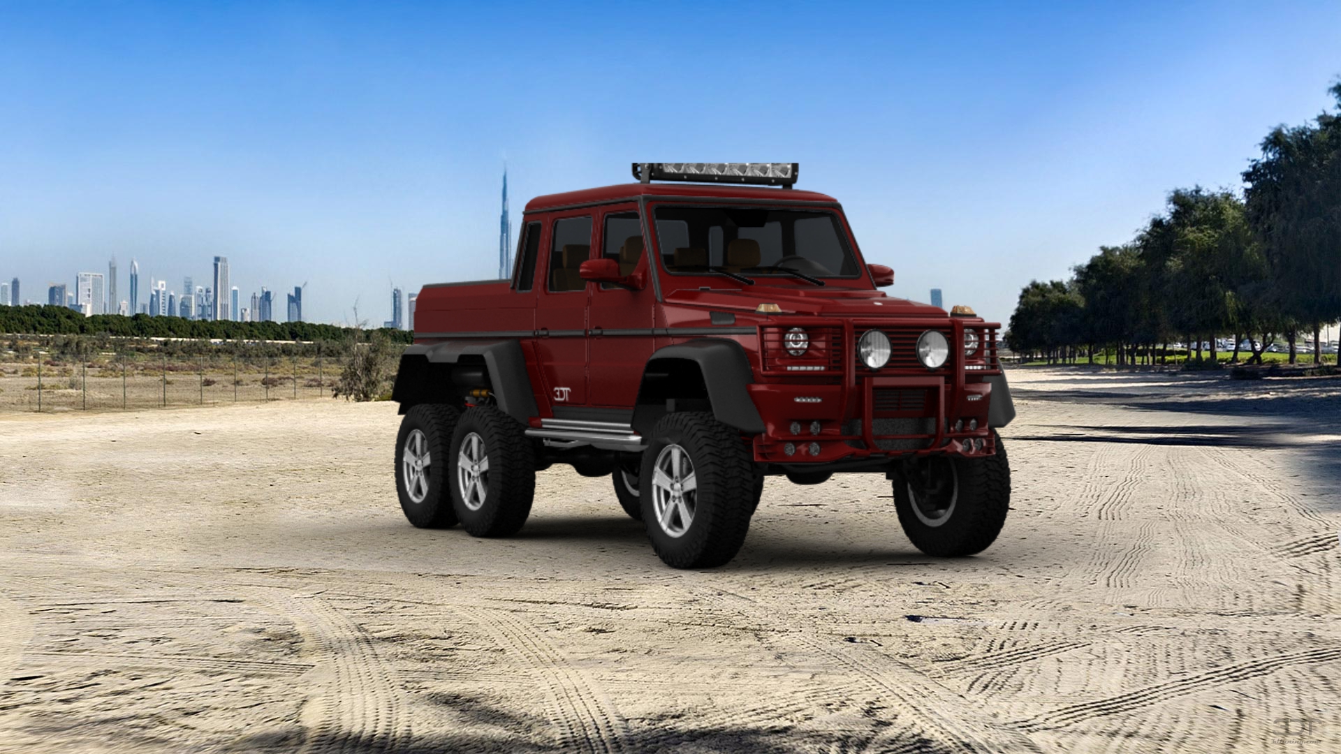 Mercedes G63 AMG 6x6 Luxury SUV 2013