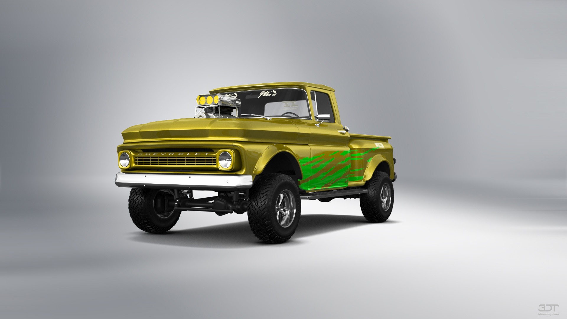 Chevrolet C-10 Stepside 2 Door pickup truck 1963