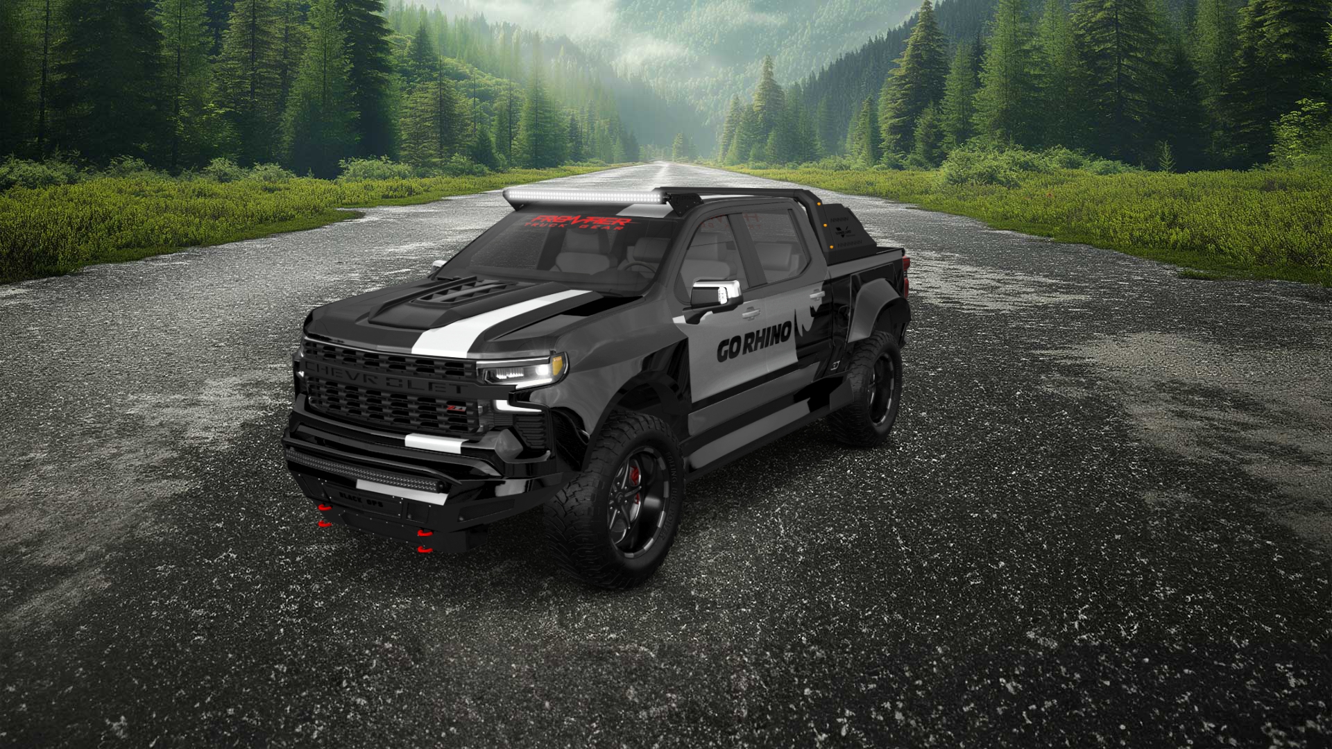 Chevrolet Silverado 1500 Crew Cab 5.8 ft box 4 Door pickup truck 2023 tuning