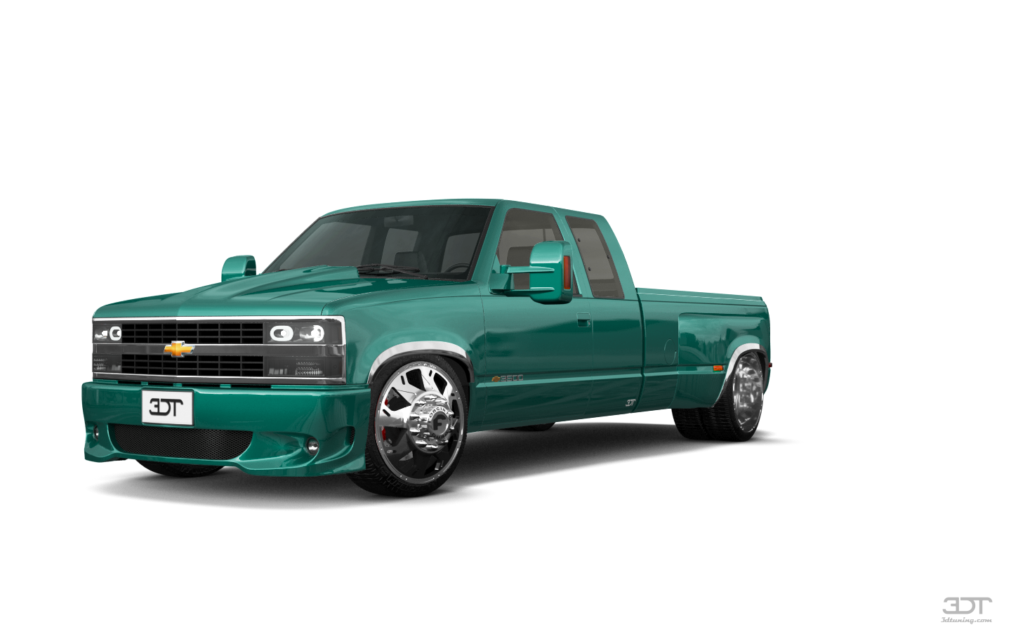 Tuning Chevrolet K3500 Extended Cab Pickup Truck 1988