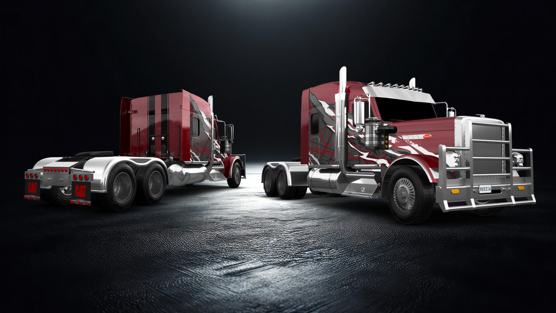 Peterbilt 589 Sleeper Cab Truck 2024 tuning