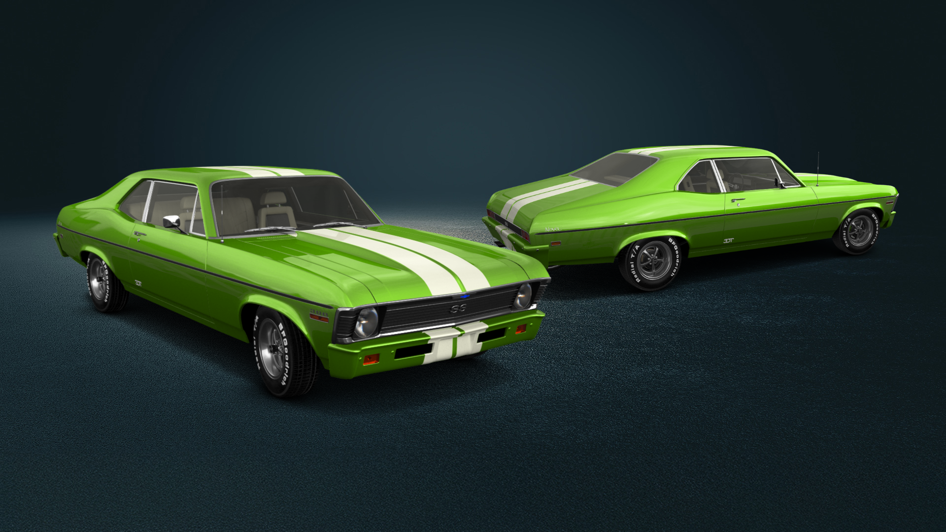 Chevrolet Chevy II Nova 2 Door Coupe 1968