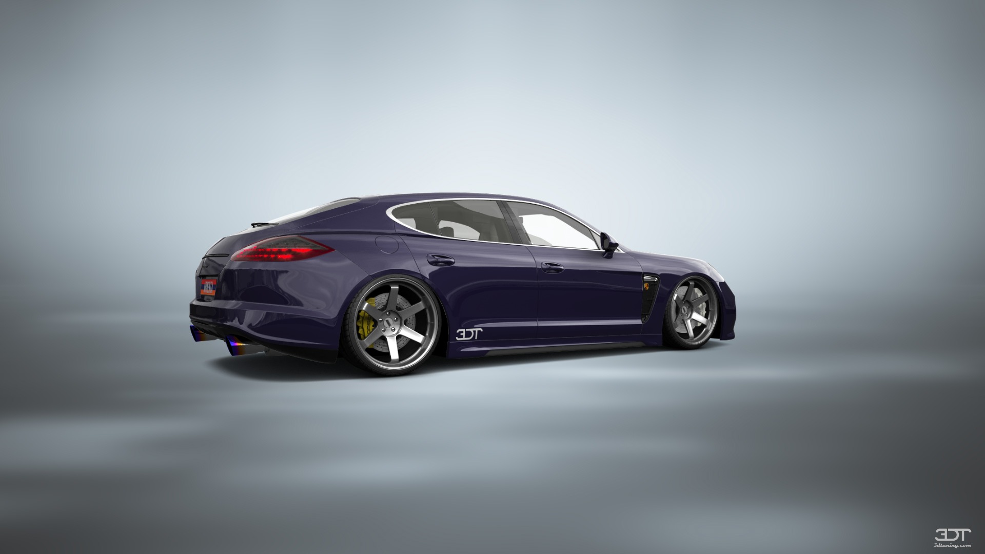 Porsche Panamera 4 door fastback saloon 2011 tuning