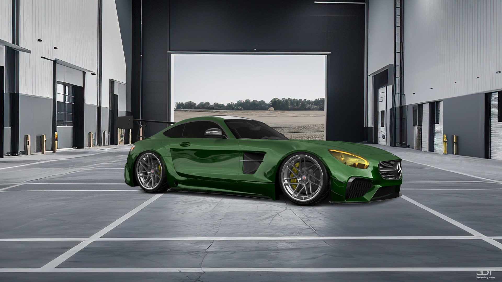 Mercedes AMG GT 2 door fastback coupe 2015 tuning