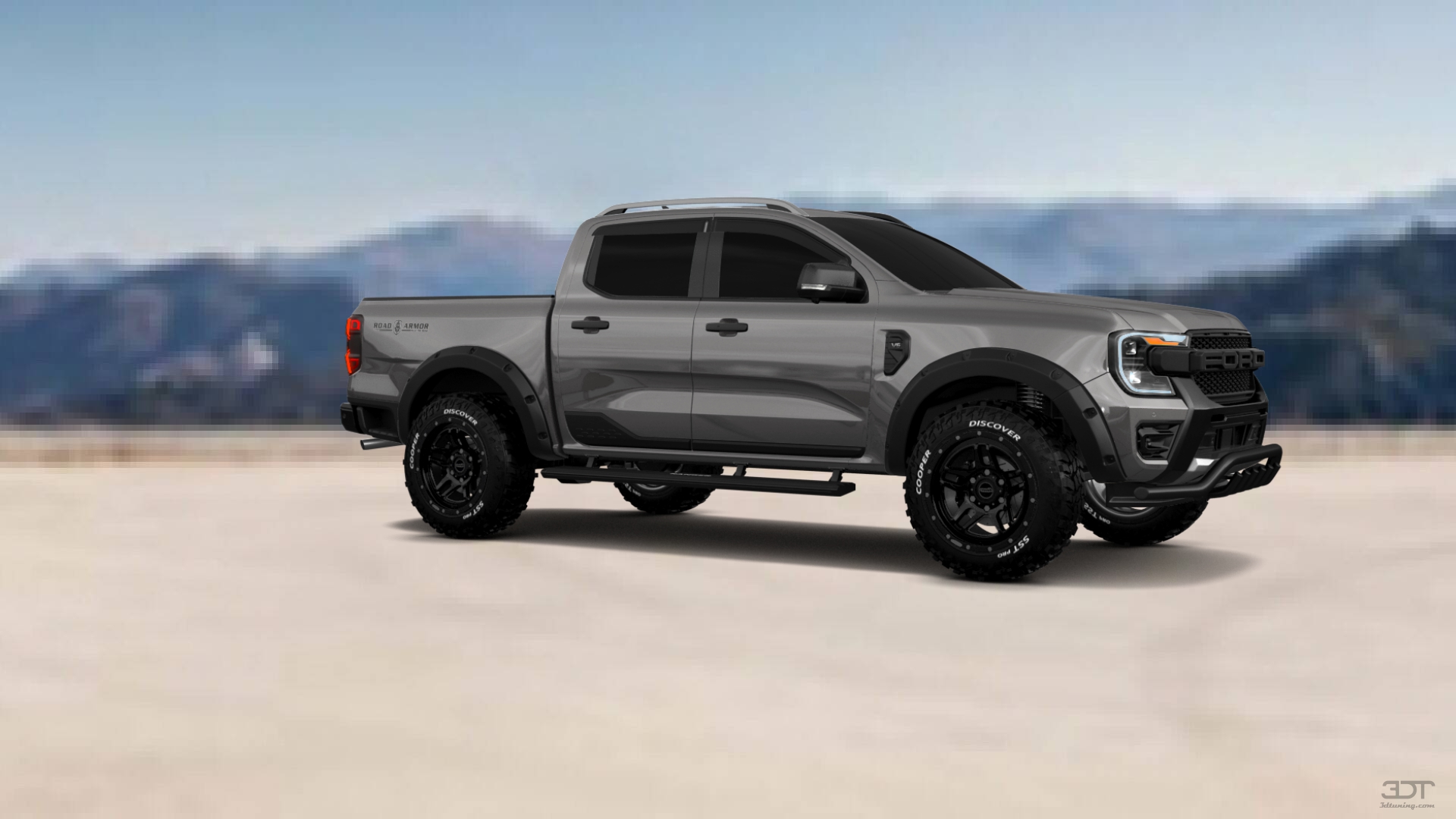 Ford Ranger 4 Door pickup truck 2022 tuning