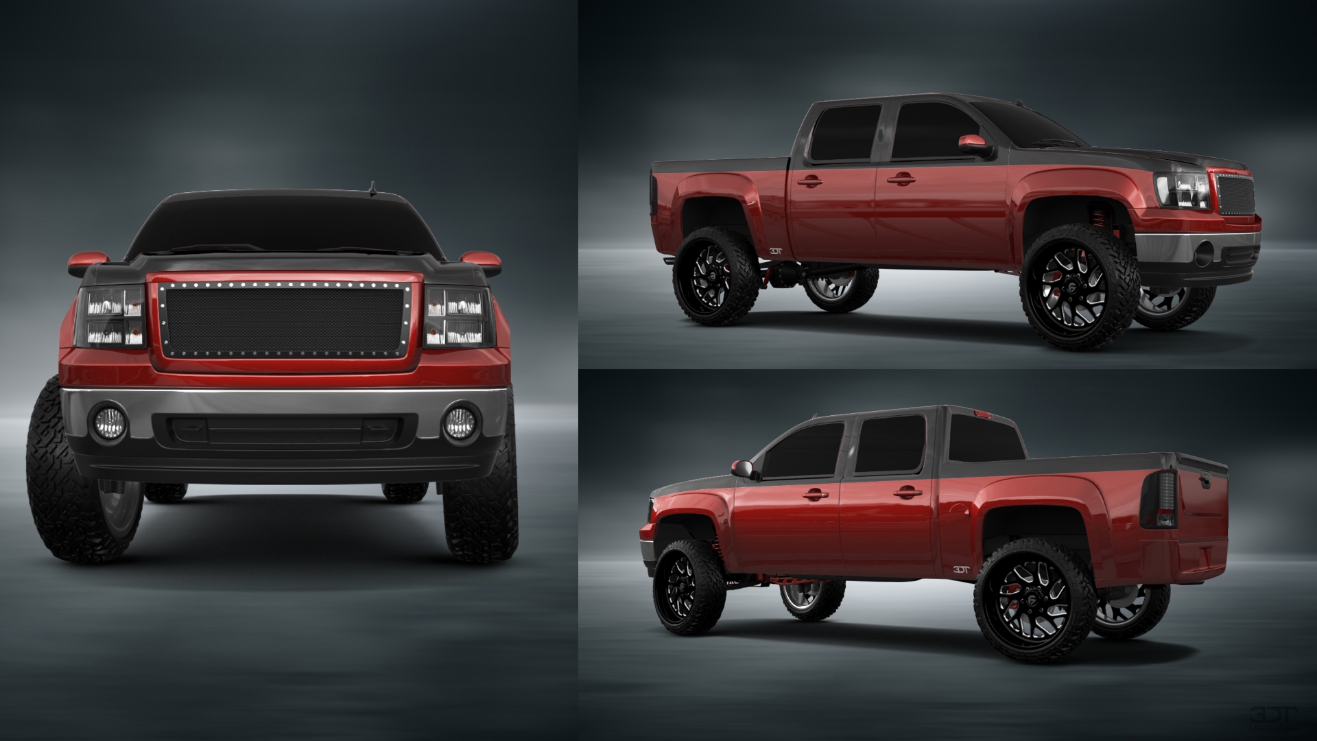 GMC Sierra 1500 Crew Cab 5.8 ft box 4 Door pickup truck 2007