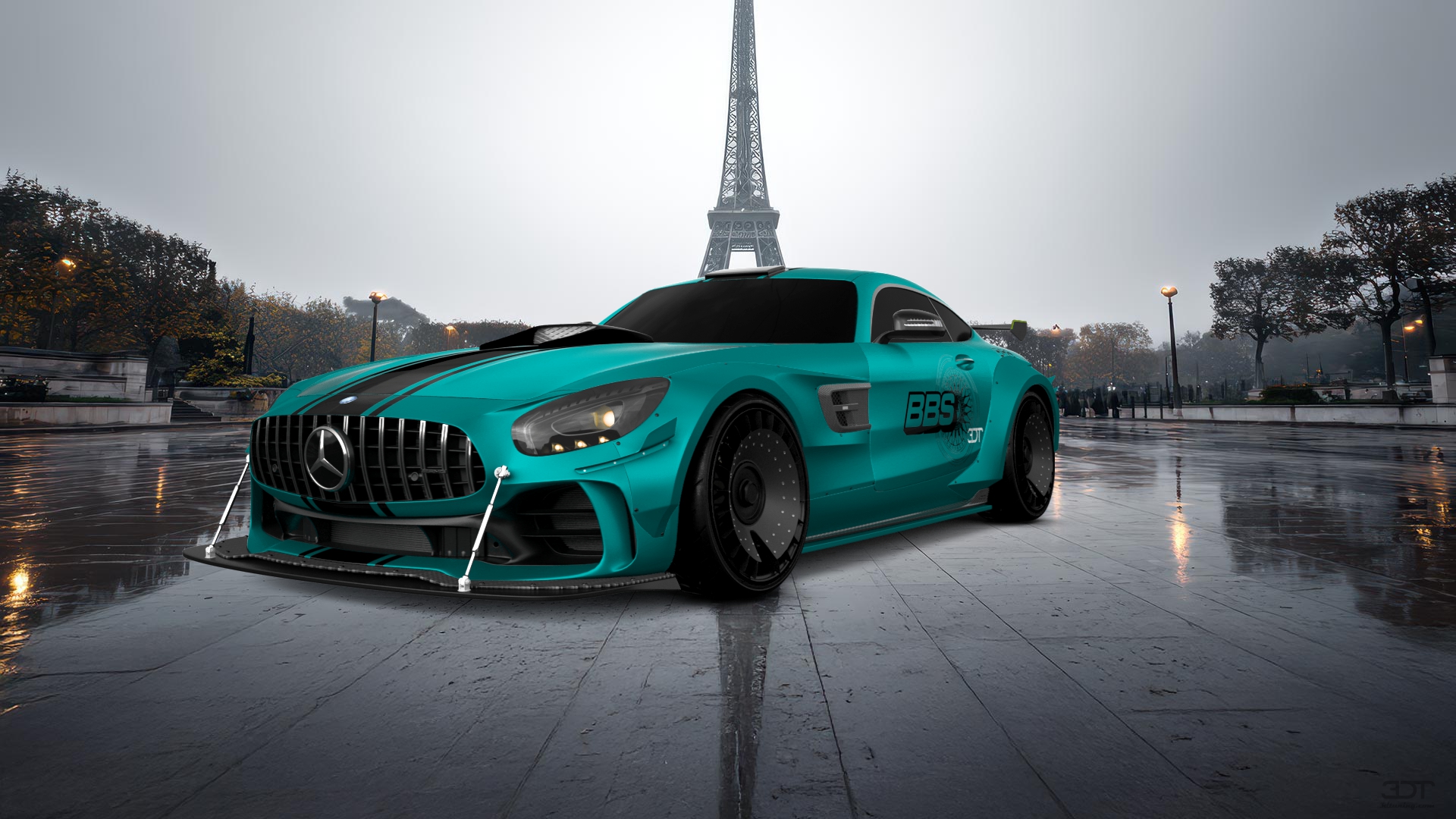 Mercedes AMG GT 2 door fastback coupe 2015