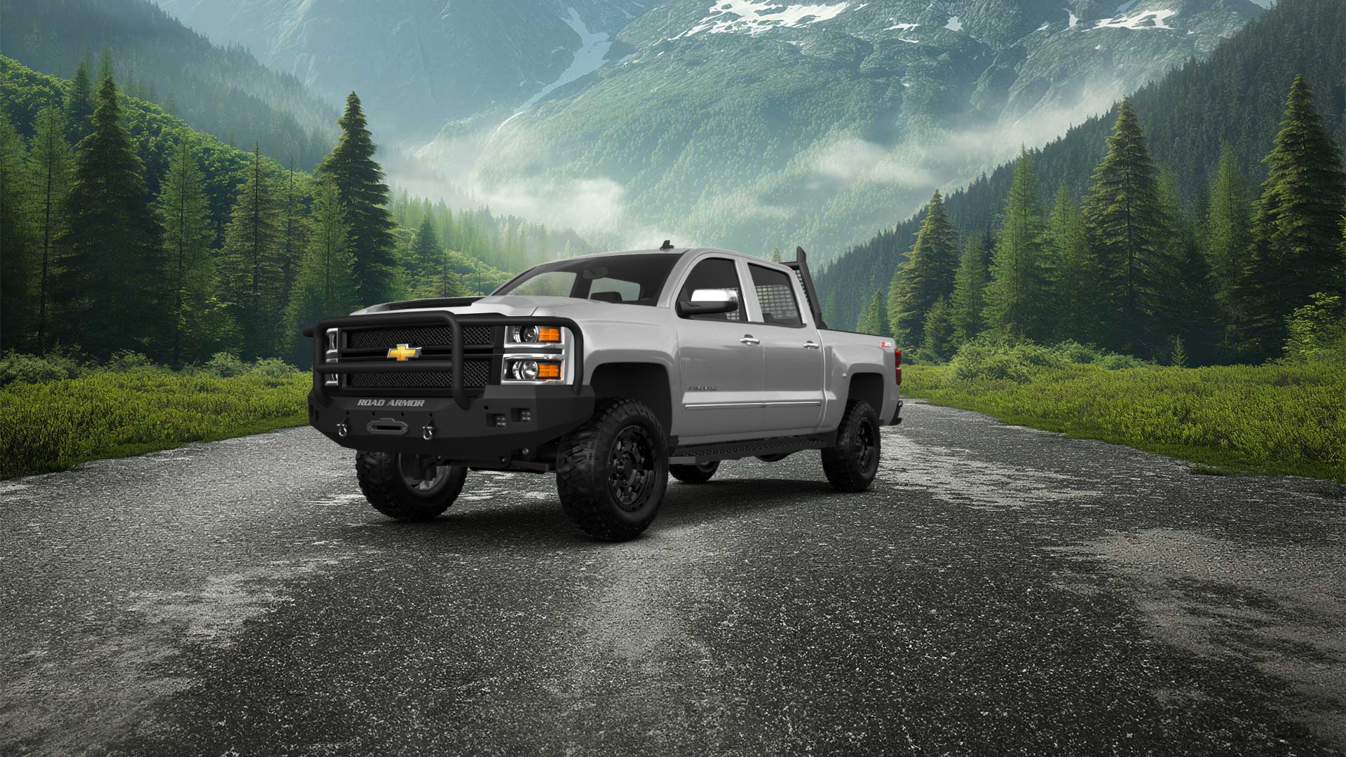 Chevrolet Silverado 1500 4 Door pickup truck 2014 tuning