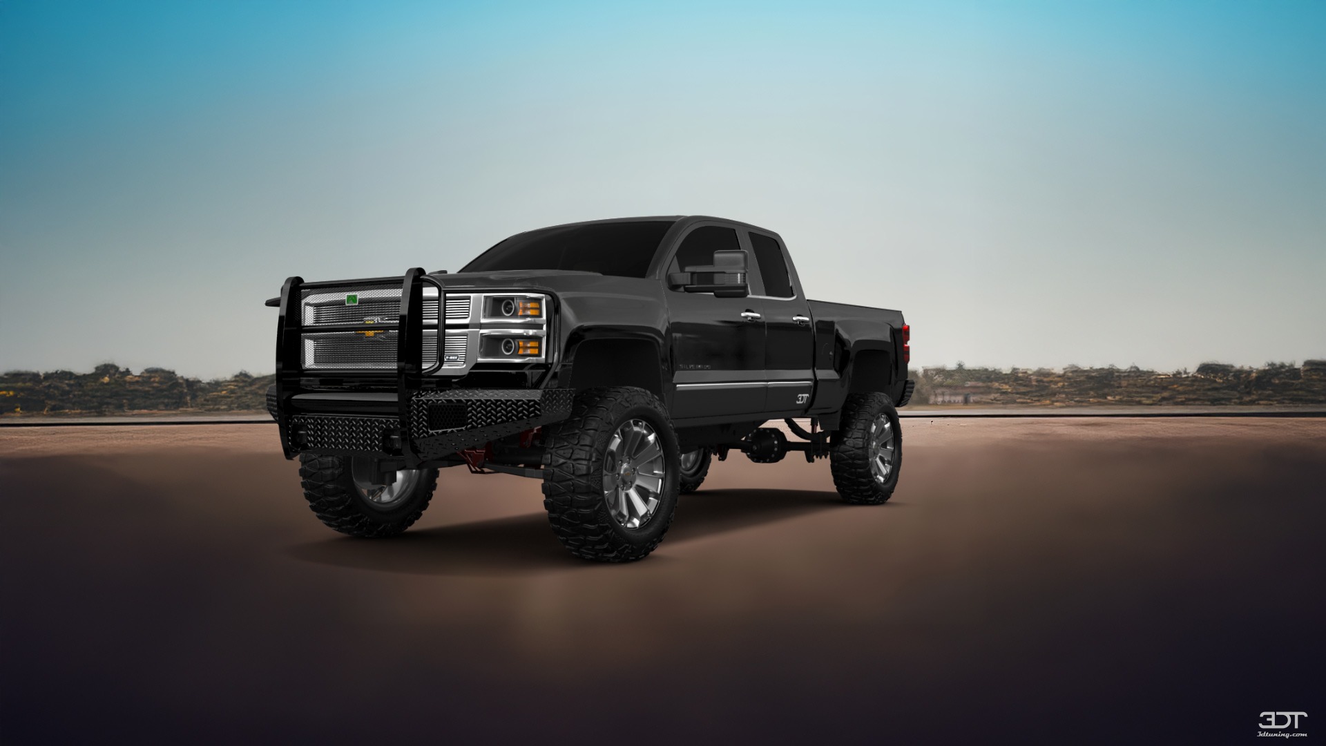 Chevrolet Silverado 1500 6.5 ft box 4 Door pickup truck 2014 tuning