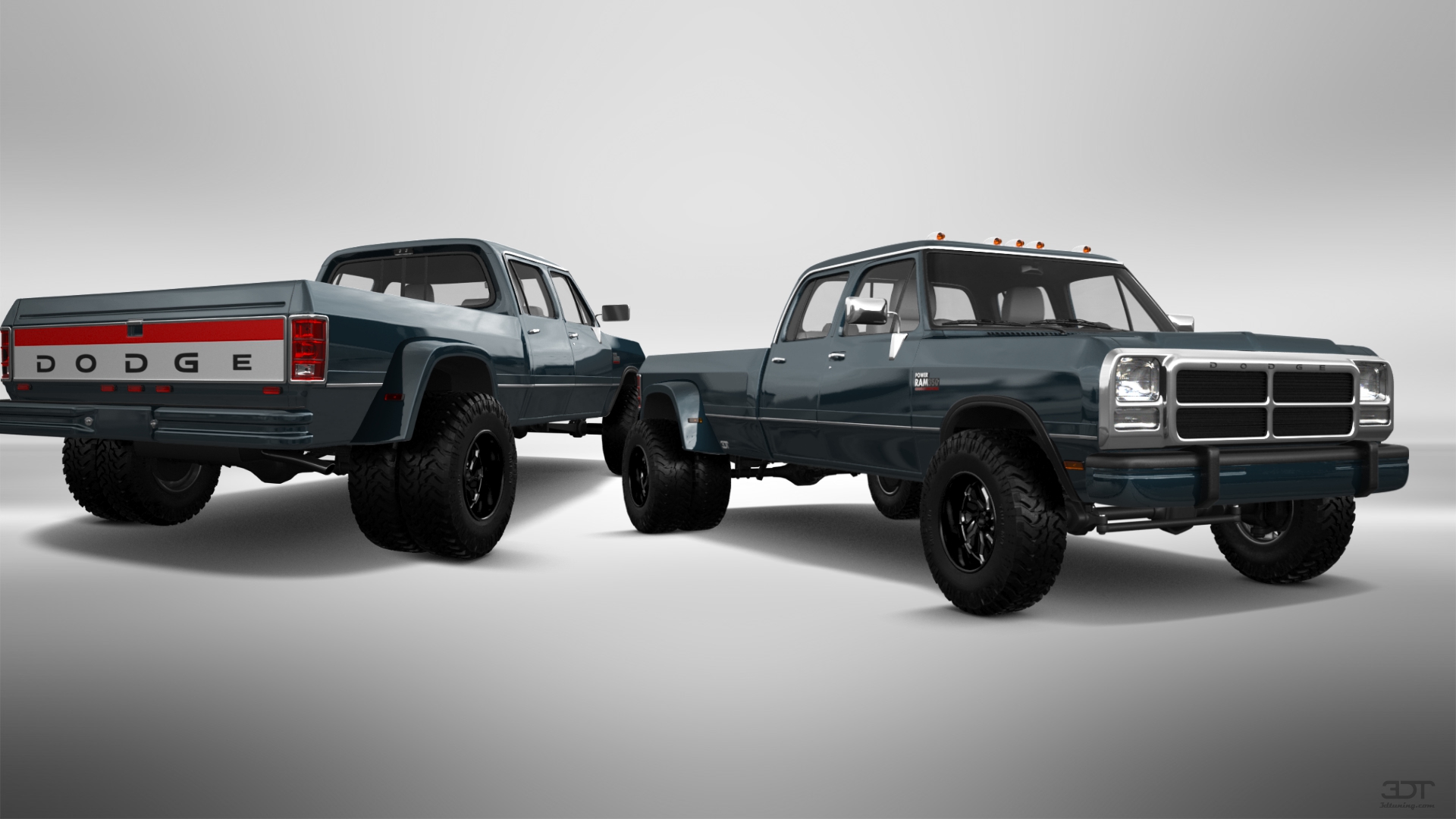Dodge Ram 350 4 Door pickup truck 1991