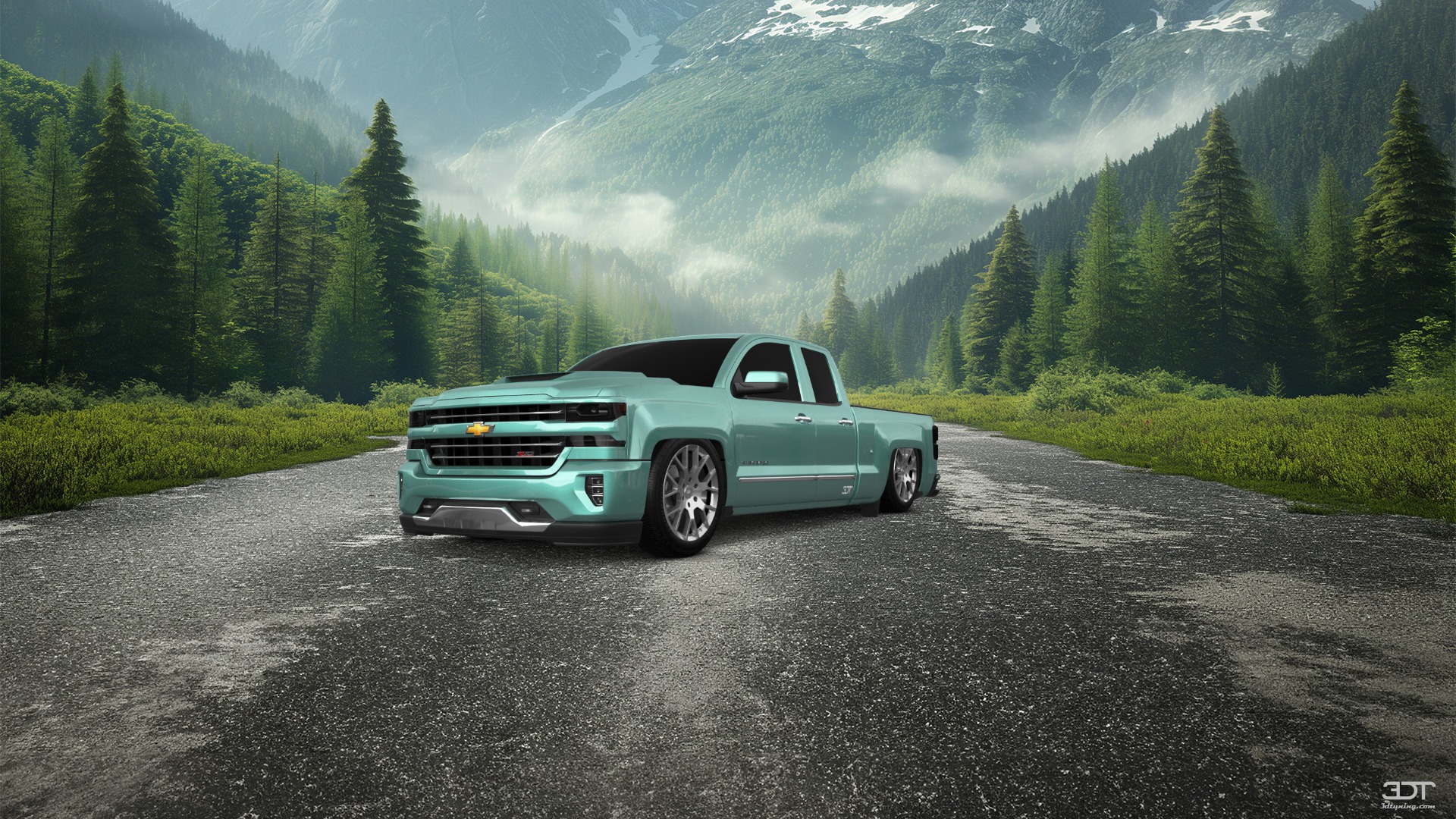 Chevrolet Silverado 1500 6.5 ft box 4 Door pickup truck 2016 tuning