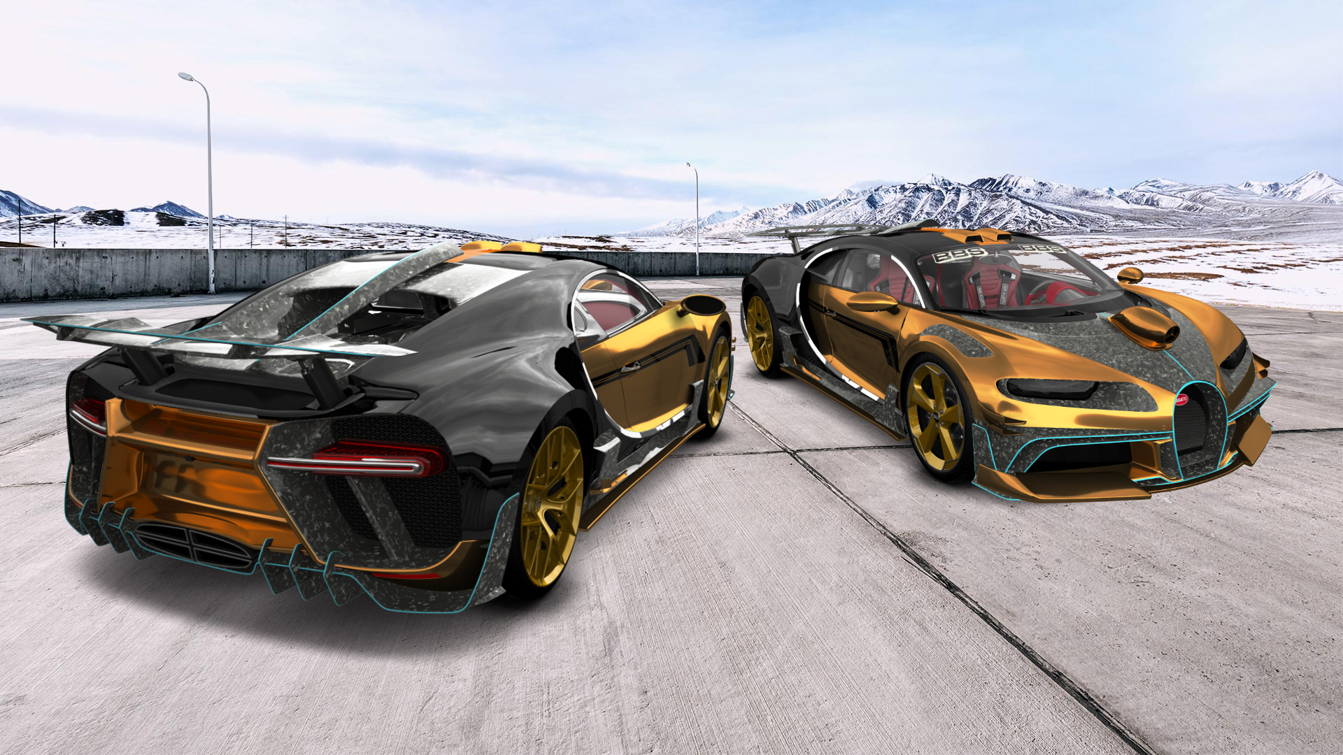 Bugatti Chiron 2 Door Coupe 2016