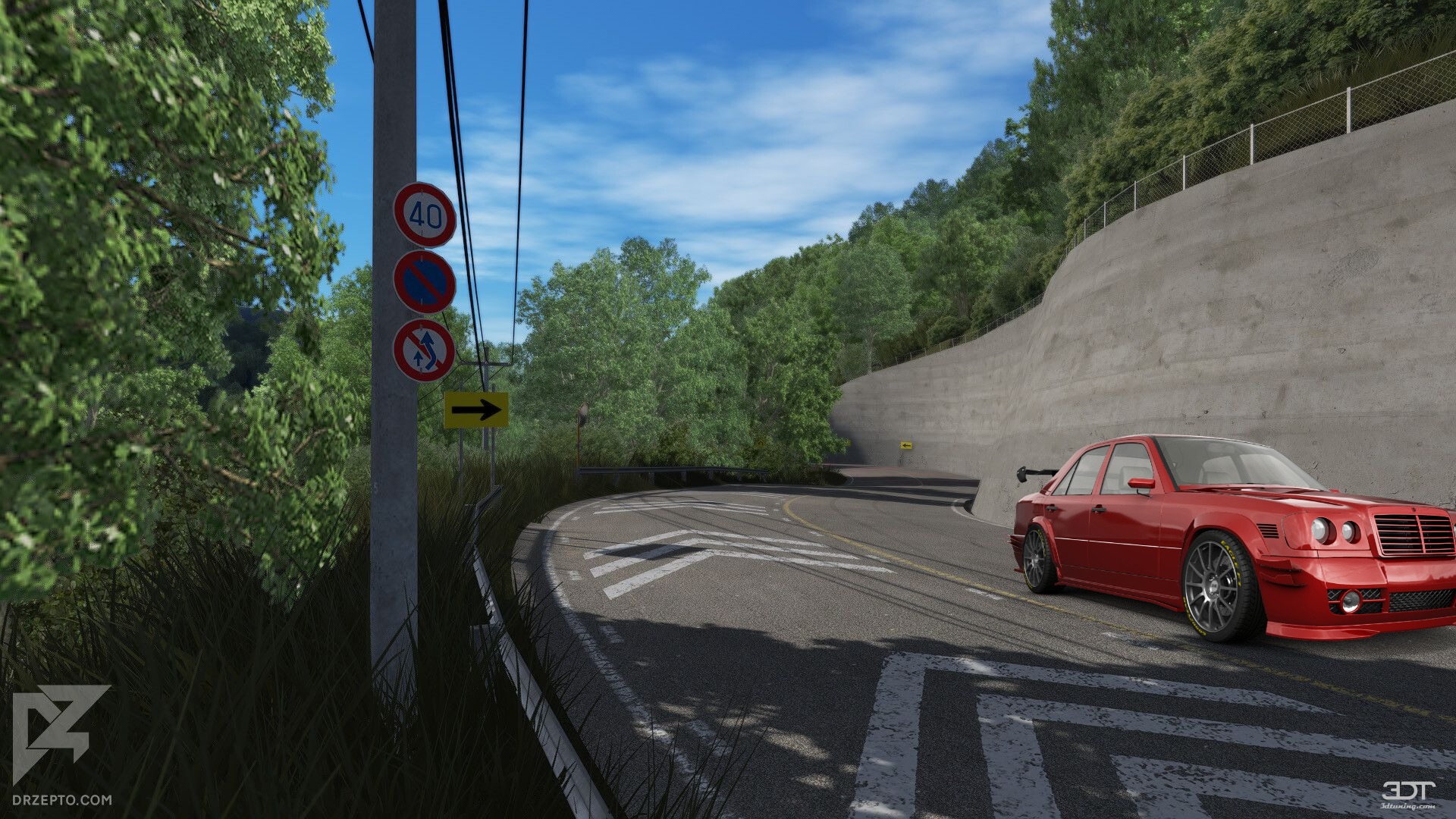 Mercedes E-Class Sedan 1984 tuning