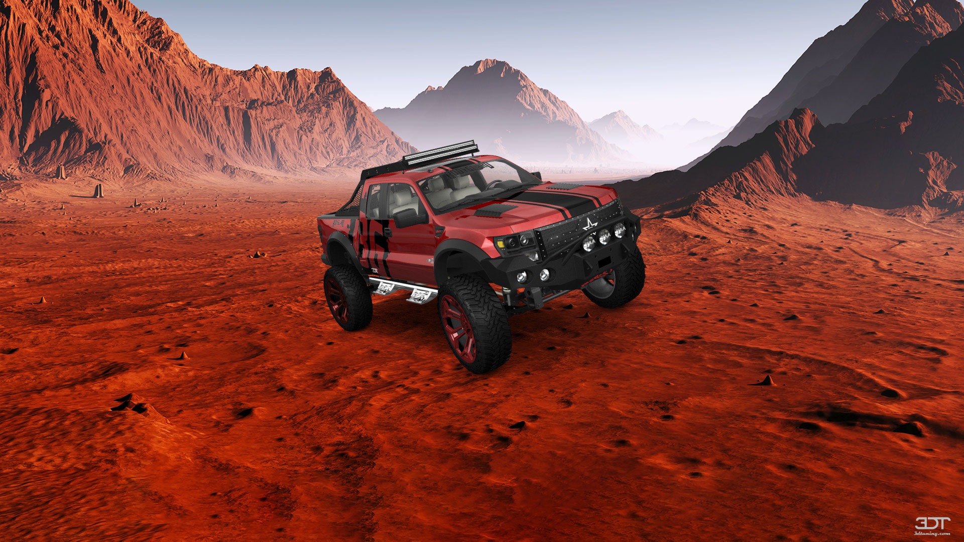 Ford F-150 SVT Raptor 2 Door pickup truck 2010 tuning