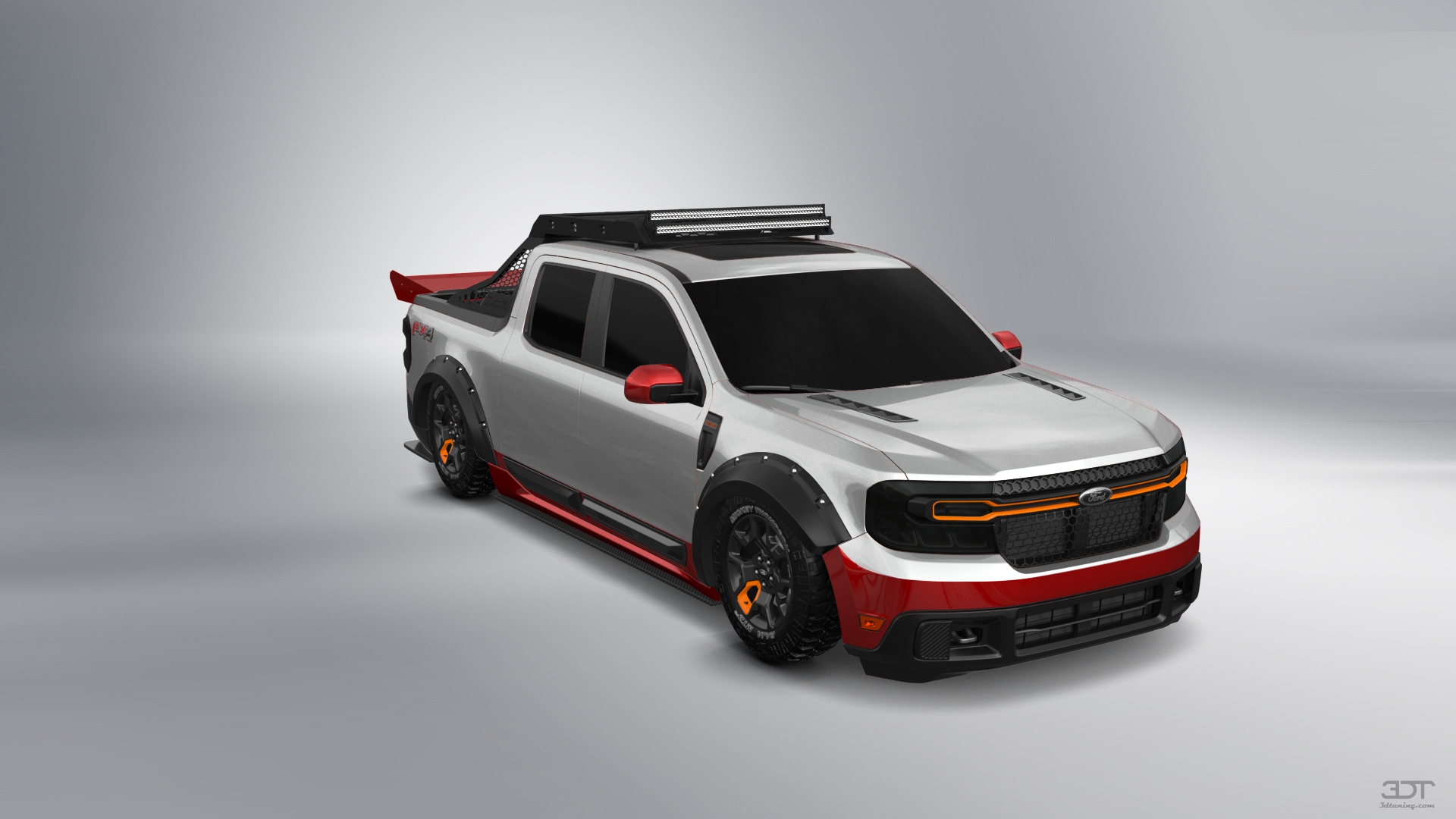 Ford Maverick 4 Door pickup truck 2022 tuning
