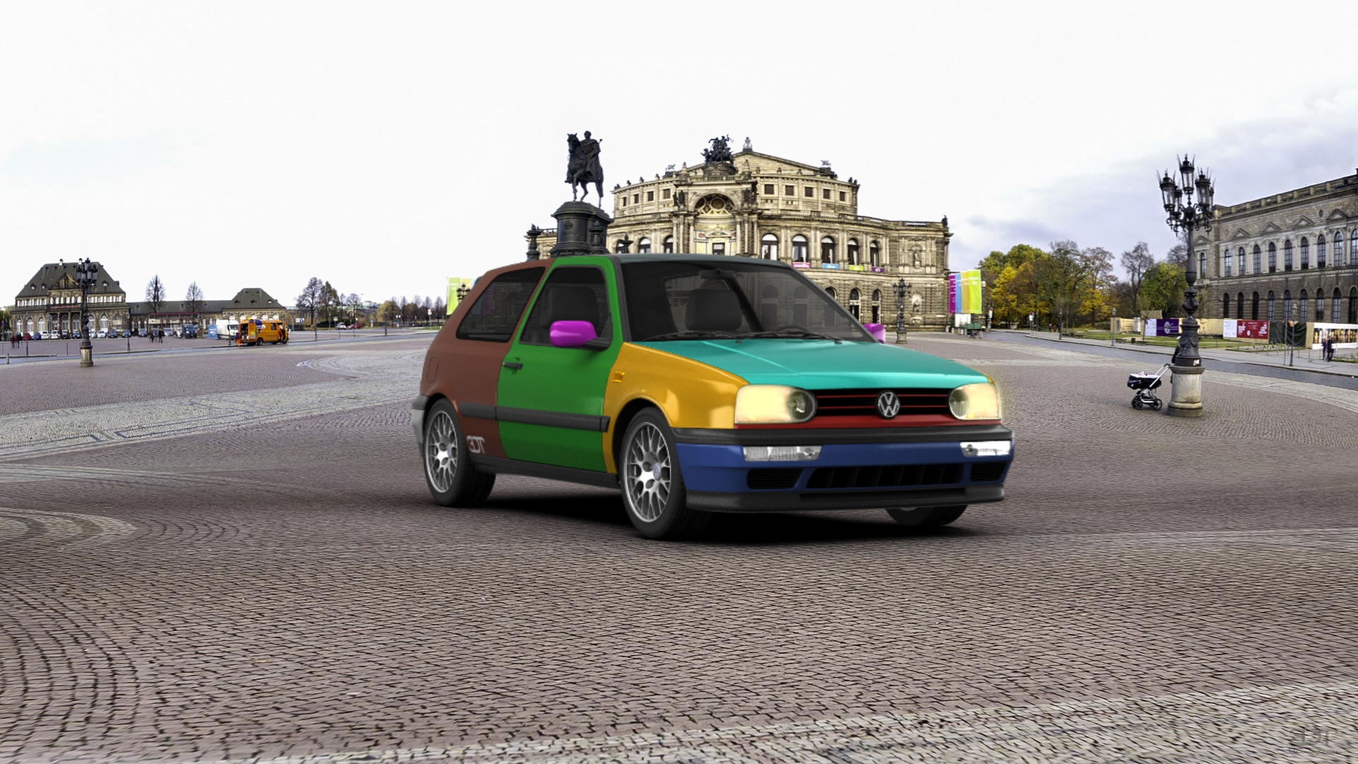 Volkswagen Golf 3 3 Door Hatchback 1991 tuning