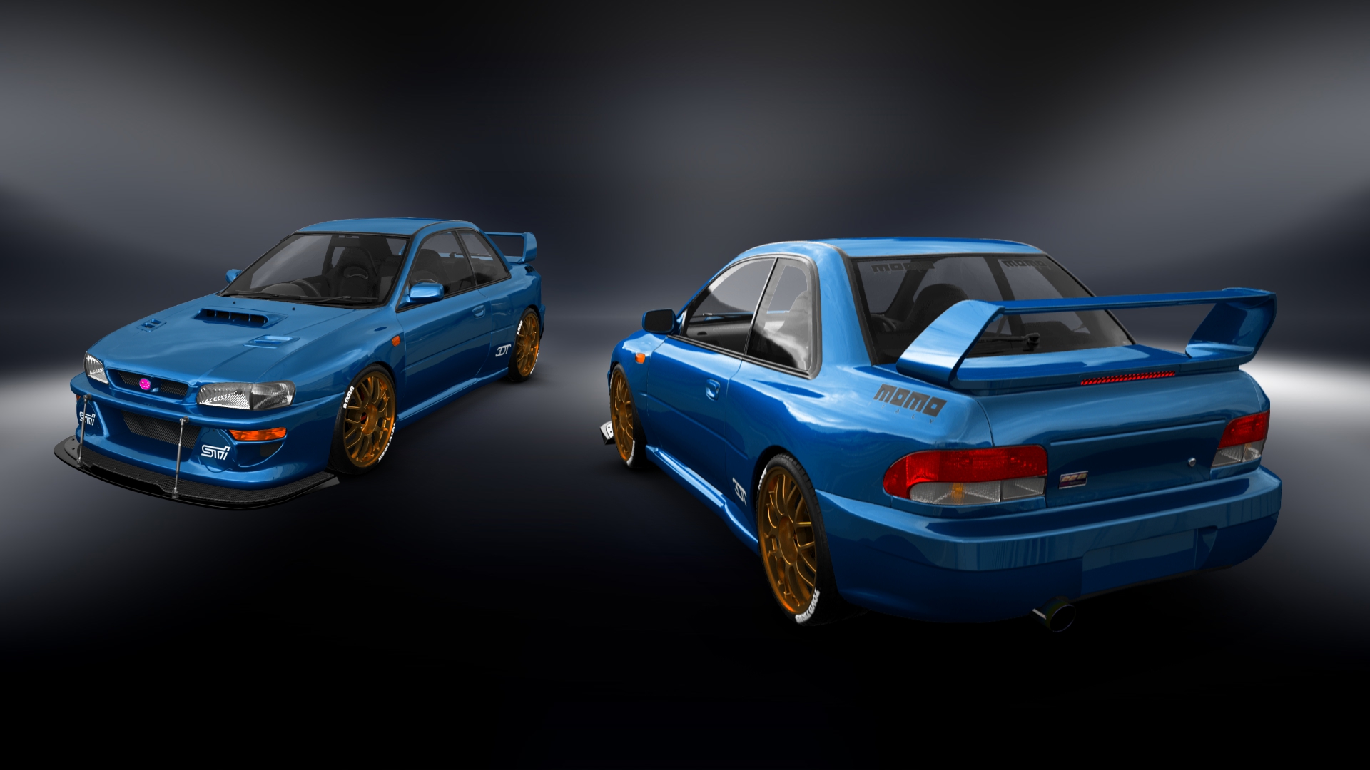 Subaru Impreza WRX STI 22B 2 Door Coupe 2000 tuning