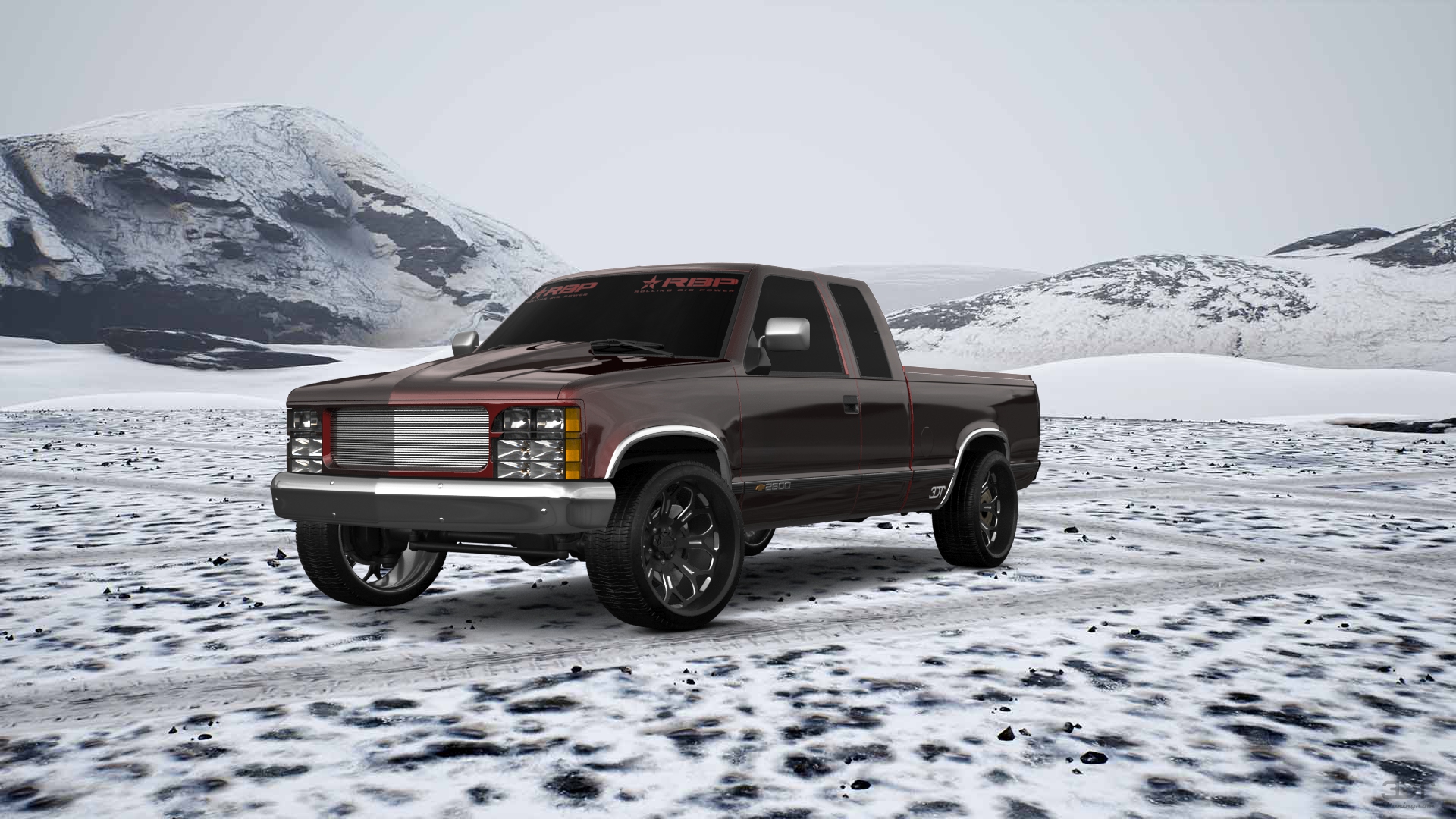 Chevrolet K2500 Extended Cab Pickup 1989 tuning