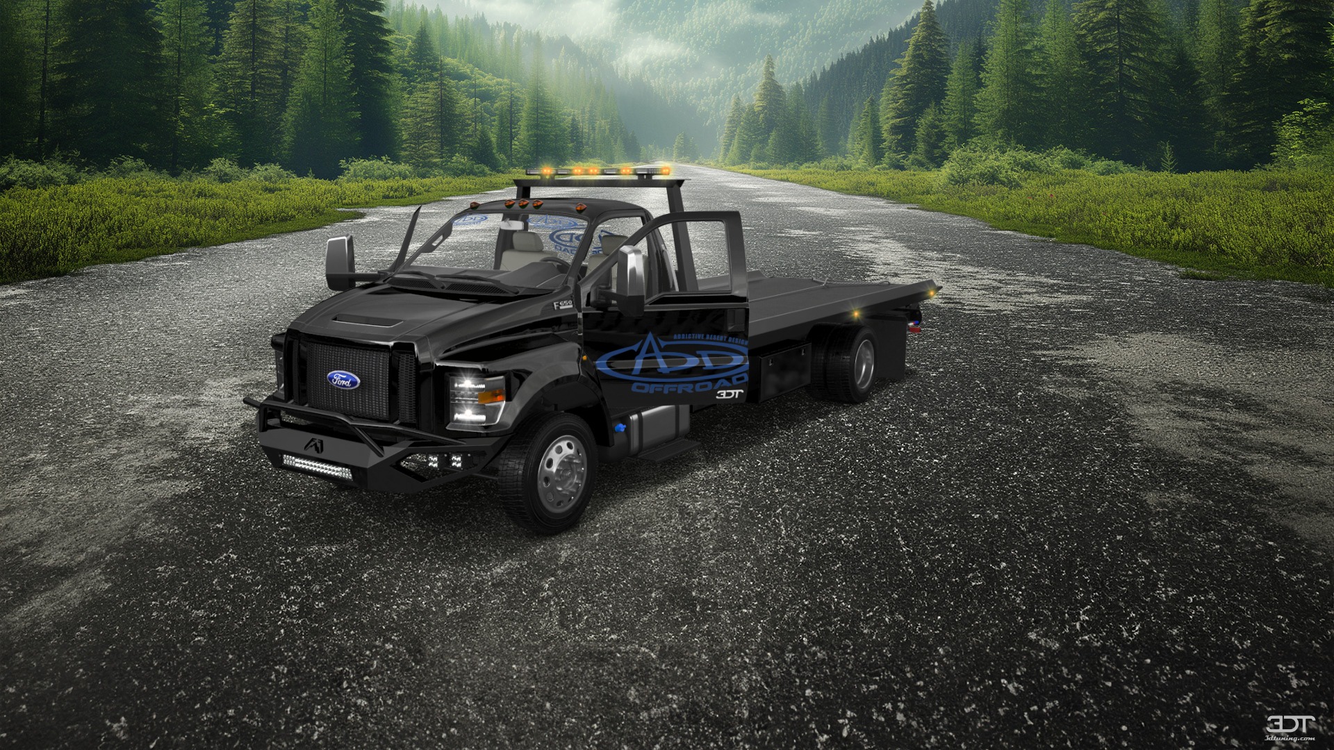 Ford F-650 Tow Truck Pickup 2016