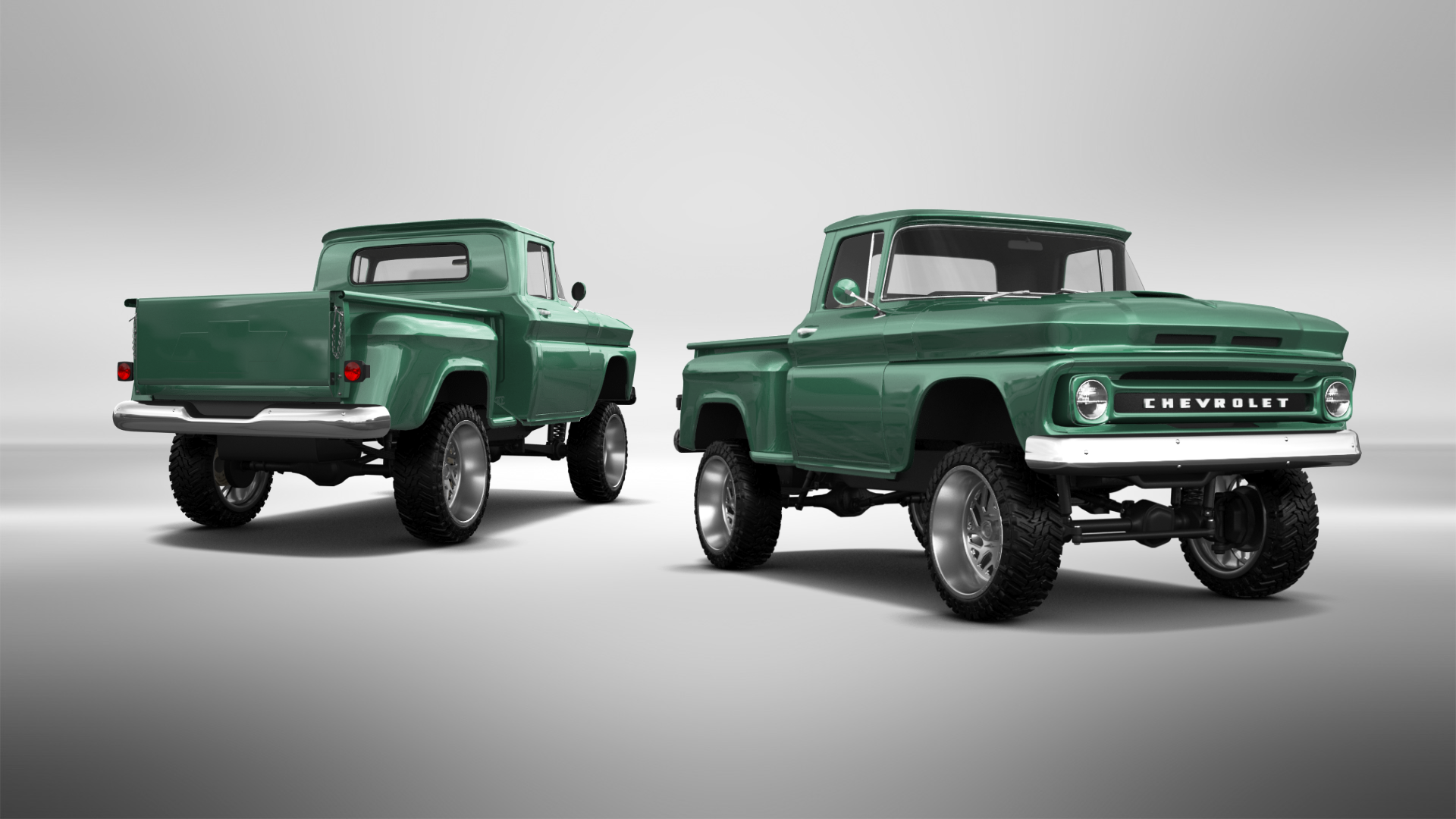 Chevrolet C-10 Stepside 2 Door pickup truck 1963